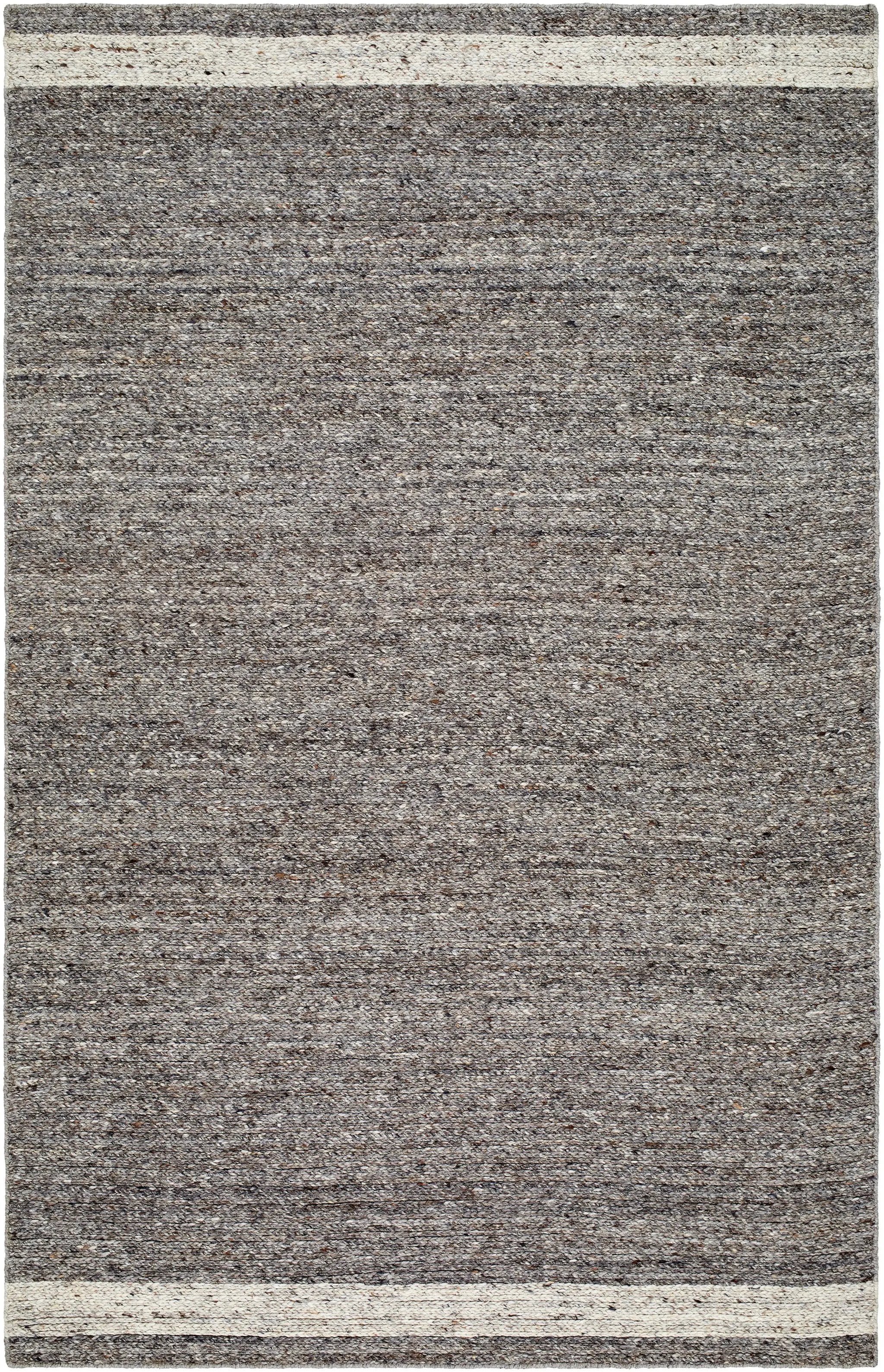 Derby DRB-2302 Charcoal Area Rug by LIVABLISS