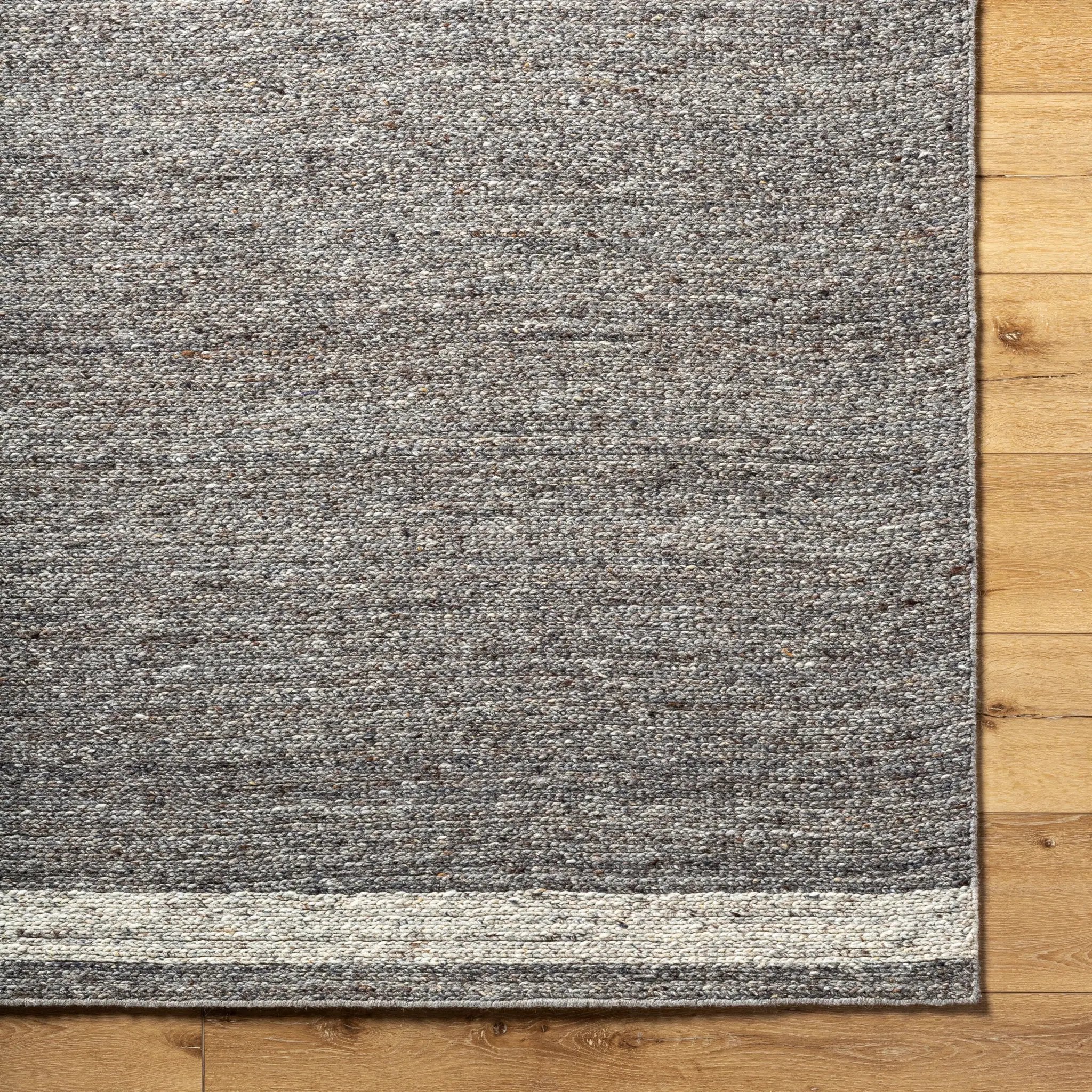 Derby DRB-2302 Charcoal Area Rug by LIVABLISS