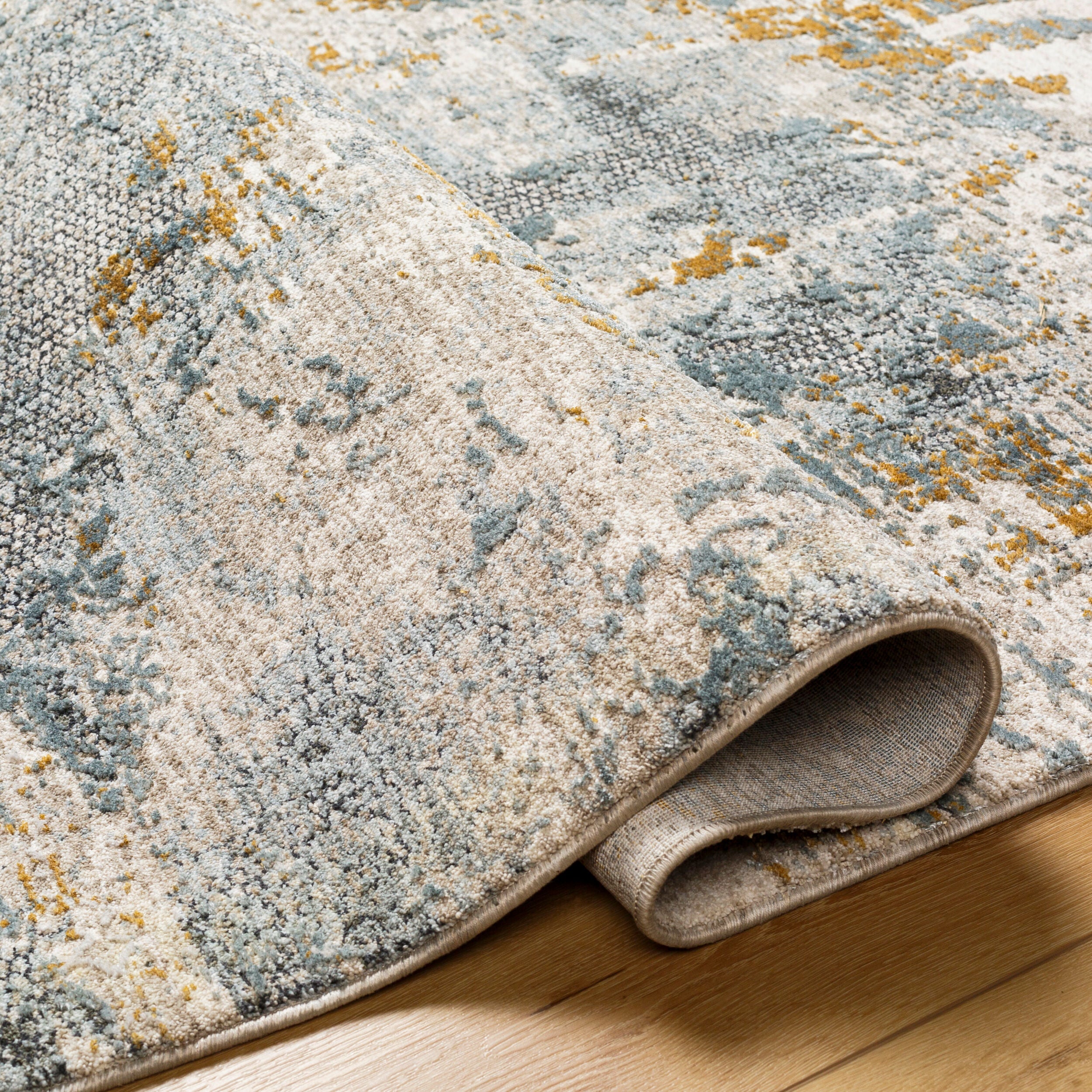 Surya Dresden DRE-2300 Taupe Area Rug by LIVABLISS