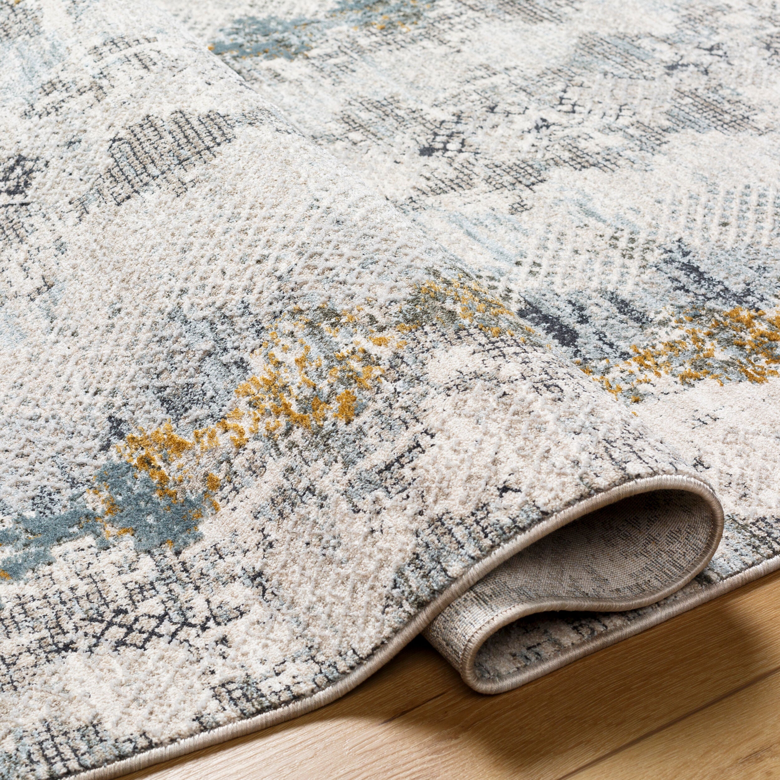 Surya Dresden DRE-2303 Off-White Area Rug by LIVABLISS
