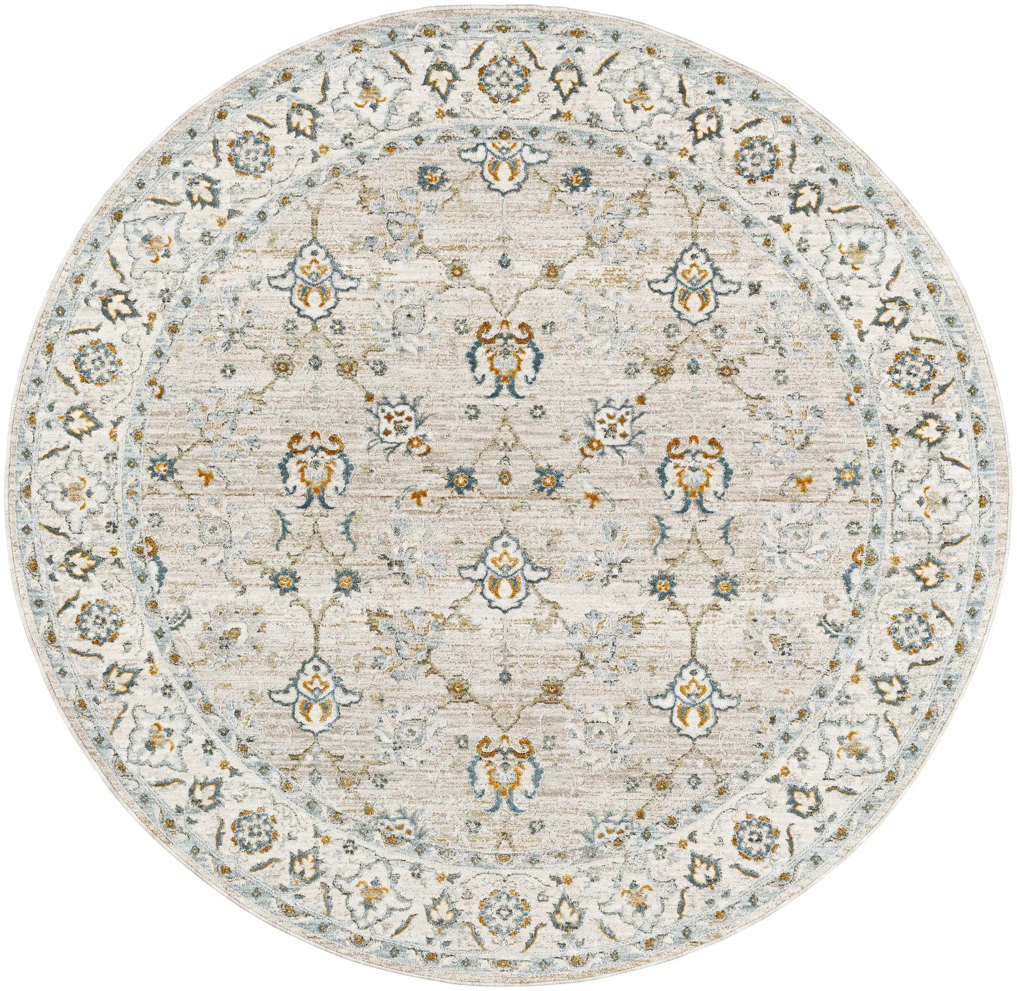 Dresden DRE-2311 Taupe Area Rug by LIVABLISS