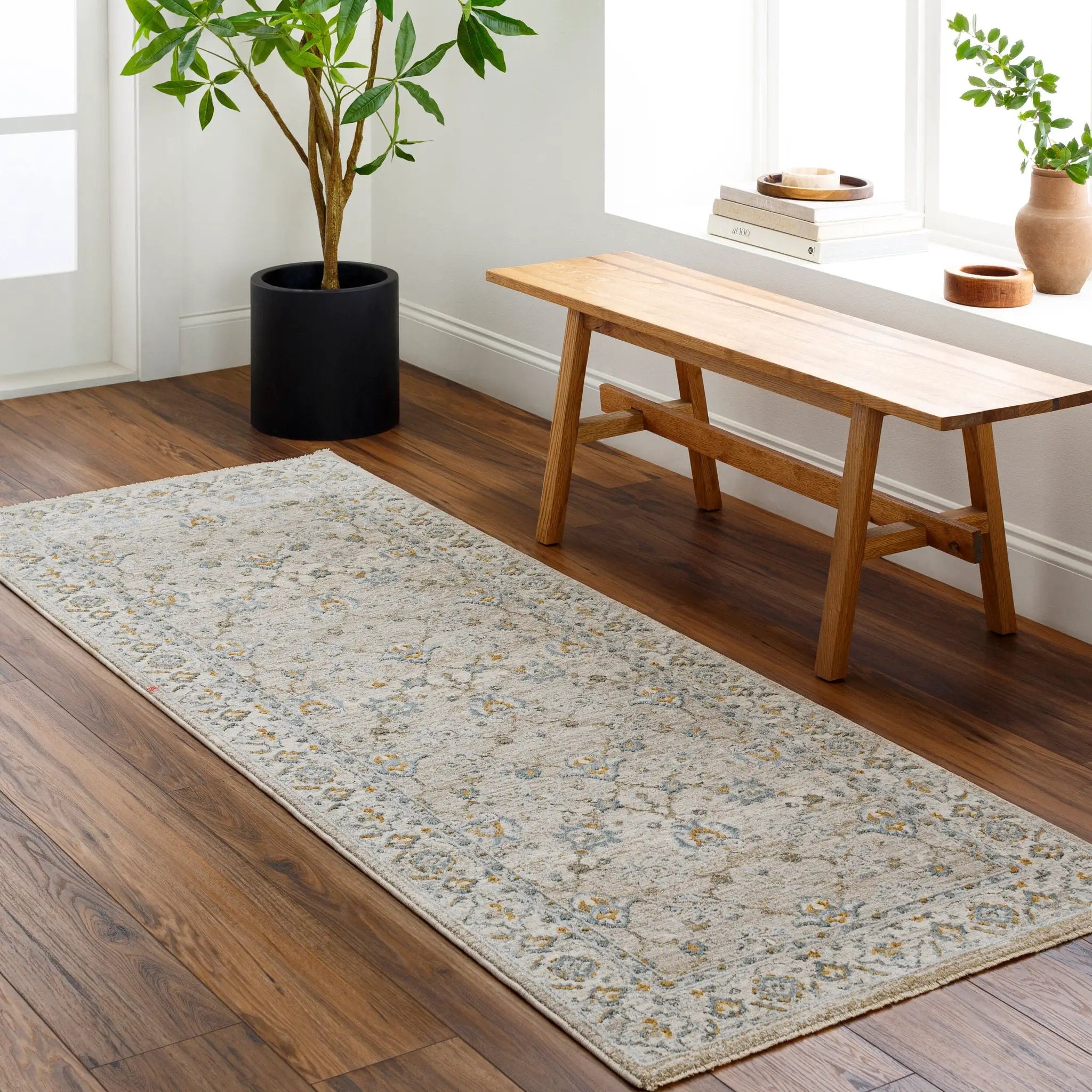 Dresden DRE-2311 Taupe Area Rug by LIVABLISS