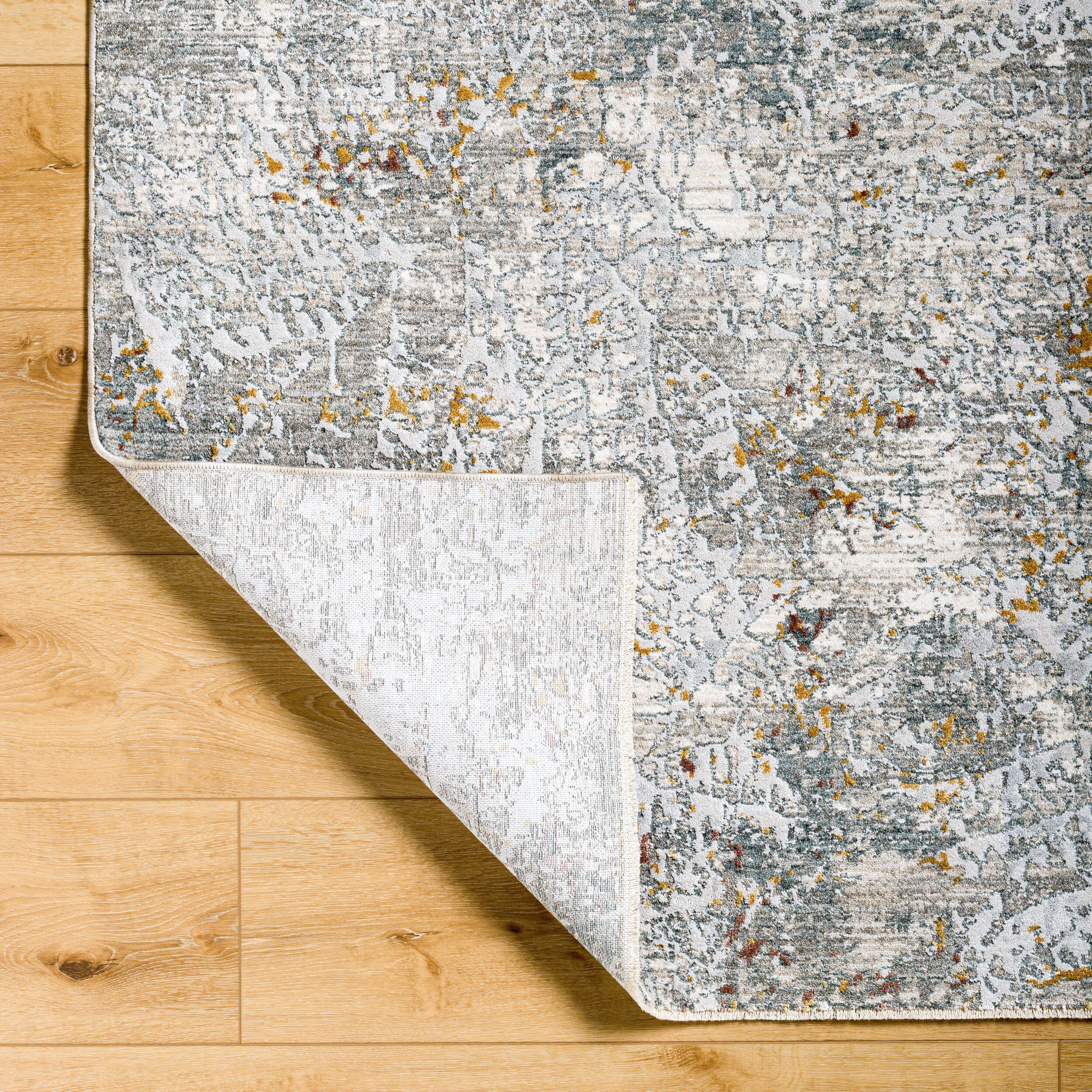 Surya Dresden DRE-2314 Gray Area Rug by LIVABLISS