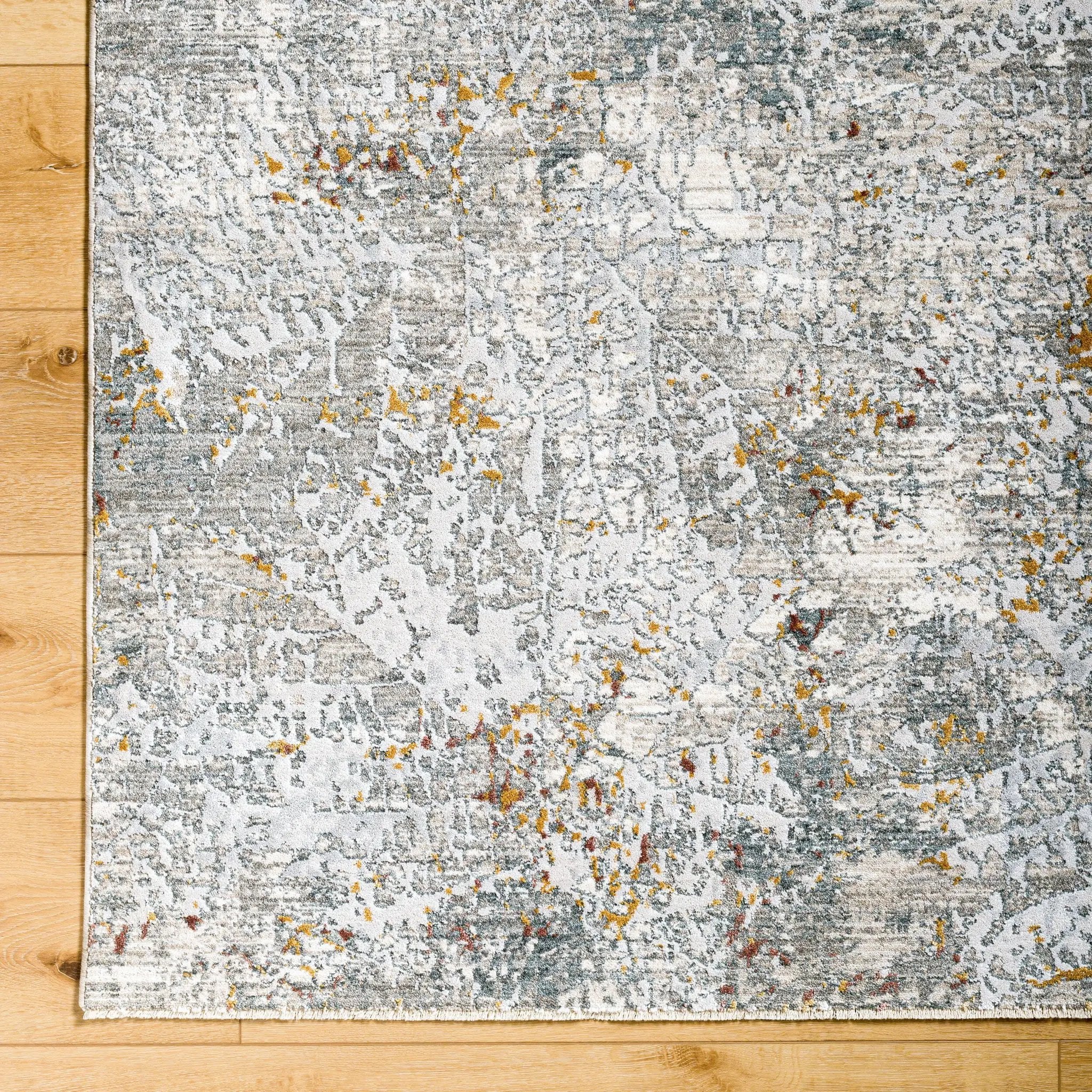 Dresden DRE-2314 Gray Area Rug by LIVABLISS