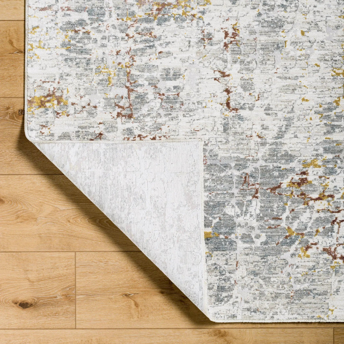 Dresden DRE-2315 White Area Rug by LIVABLISS