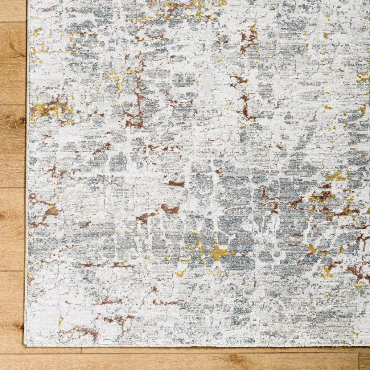 Dresden DRE-2315 White Area Rug by LIVABLISS