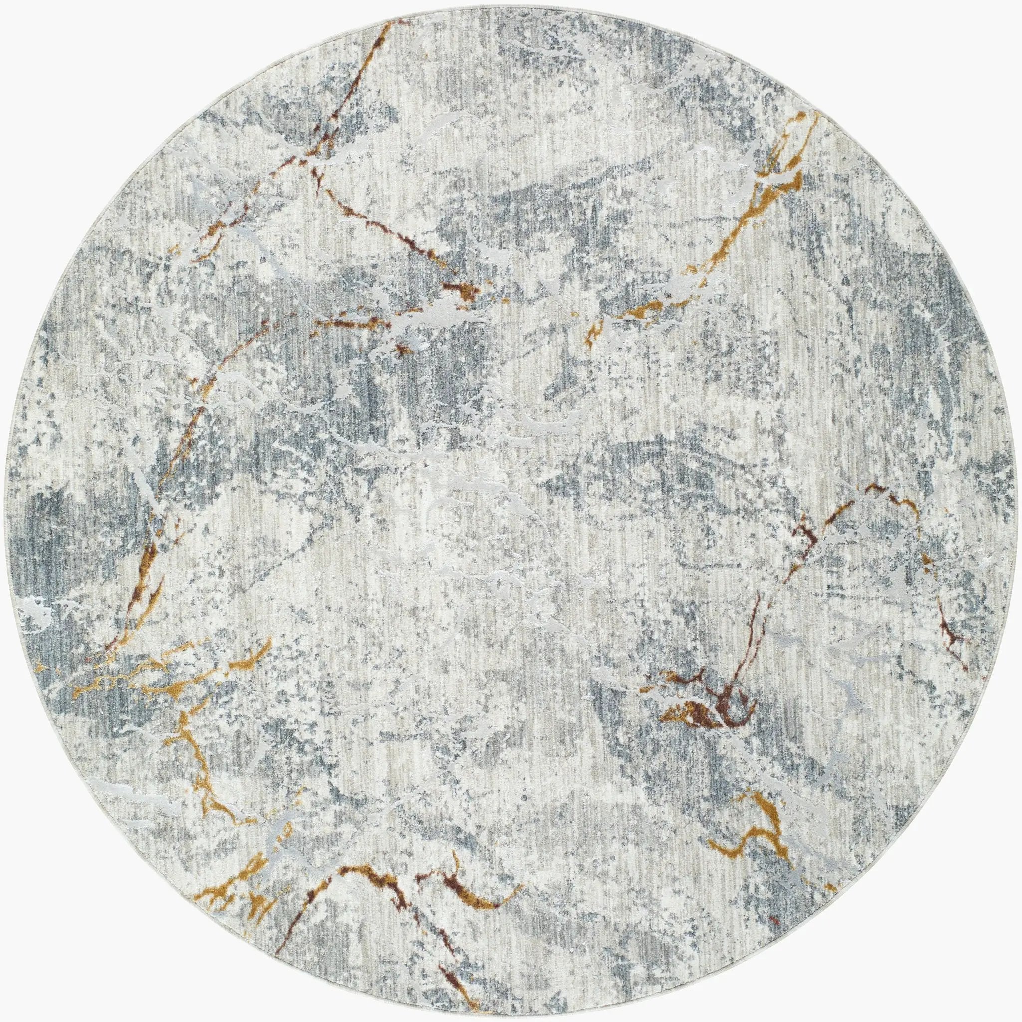 Dresden DRE-2318 Medium-Gray Area Rug by LIVABLISS