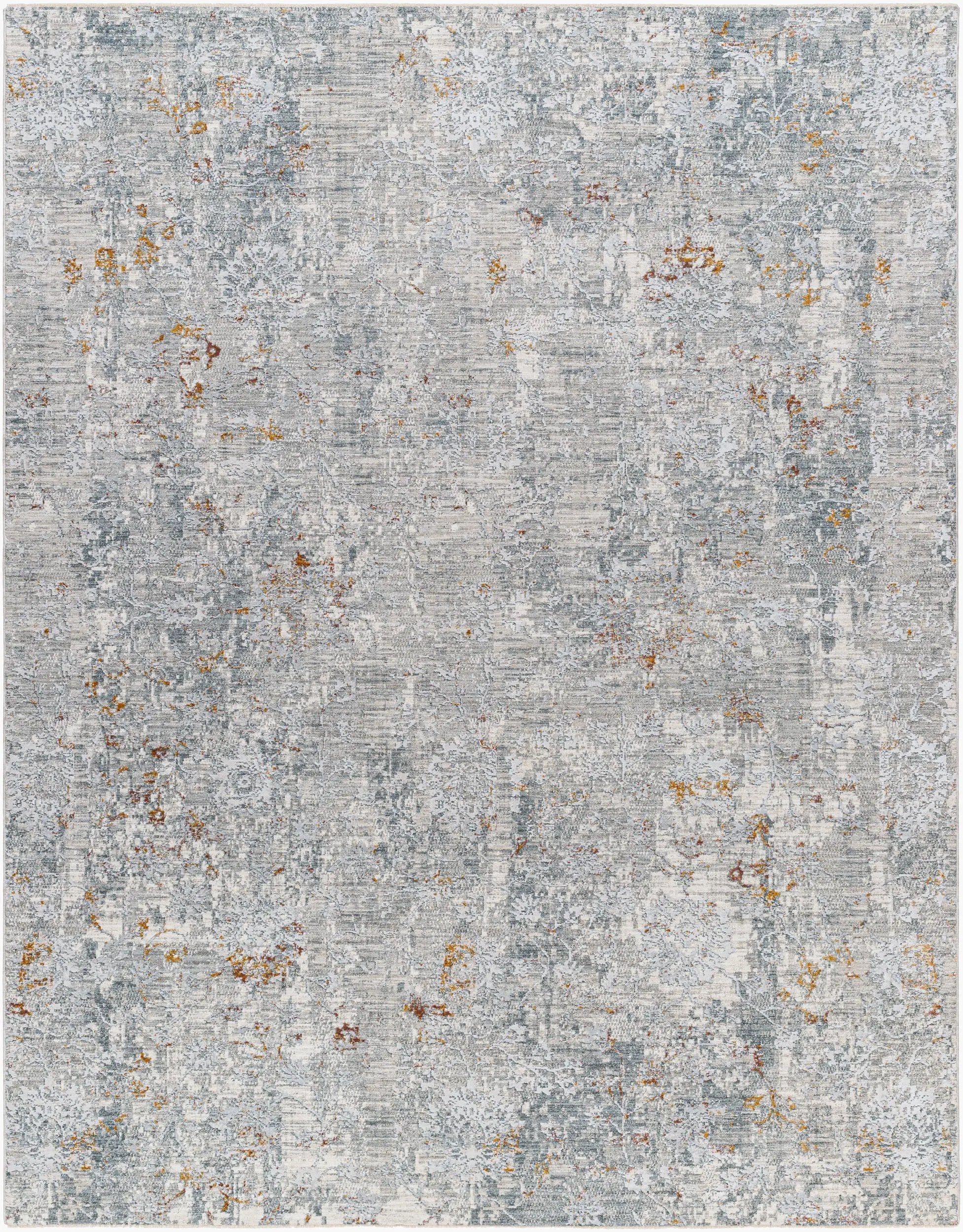 Dresden DRE-2319 Medium-Gray Area Rug by LIVABLISS