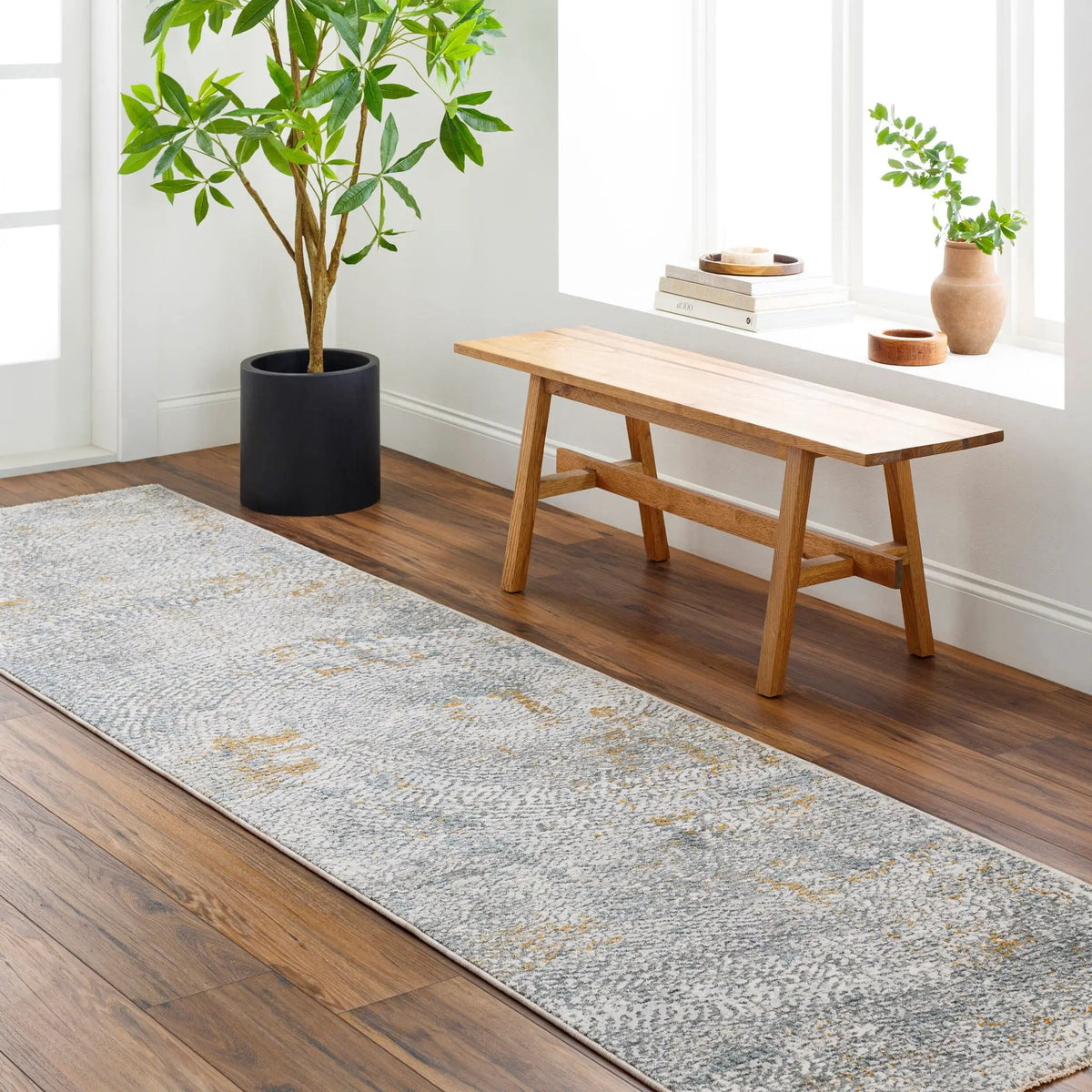 LIVABLISS Dresden DRE-2320 White Area Rug