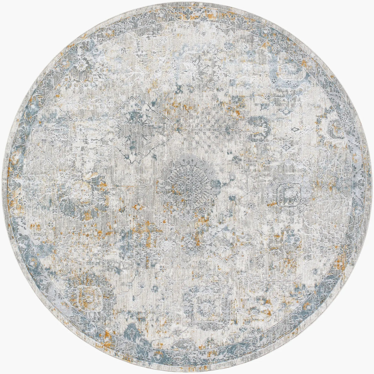 LIVABLISS Dresden DRE-2323 Medium-Gray Area Rug