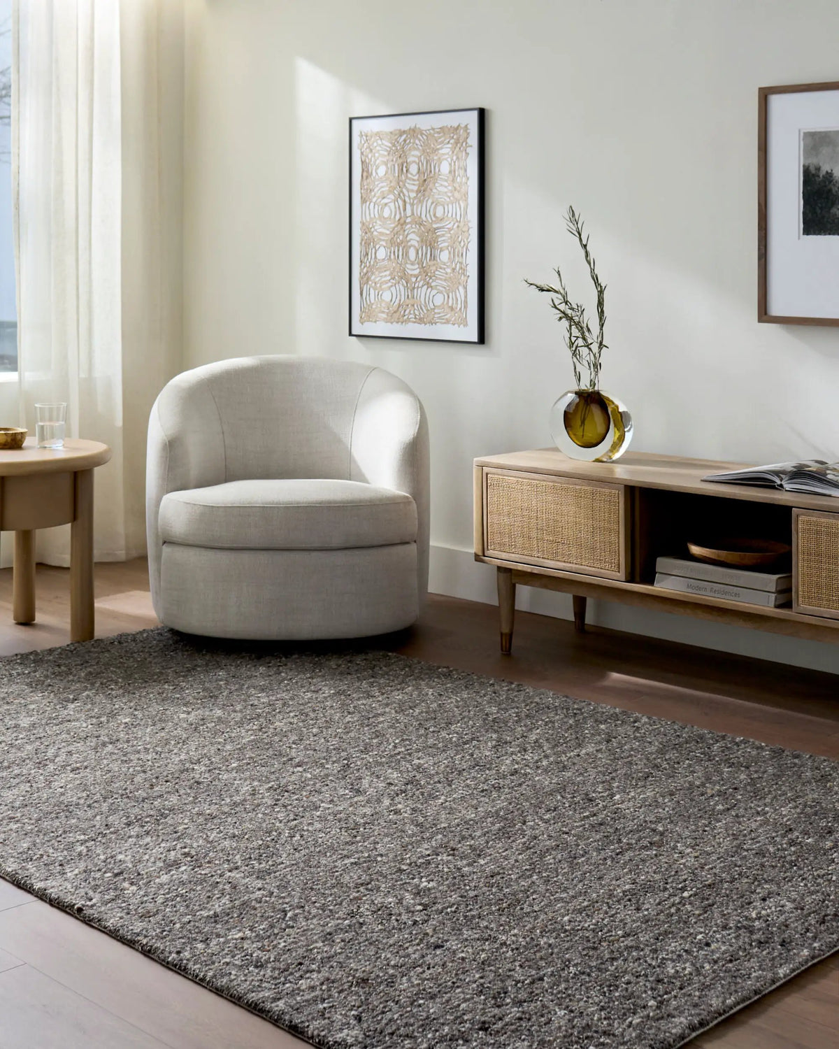 LIVABLISS Desire DSE-2300 Charcoal Area Rug