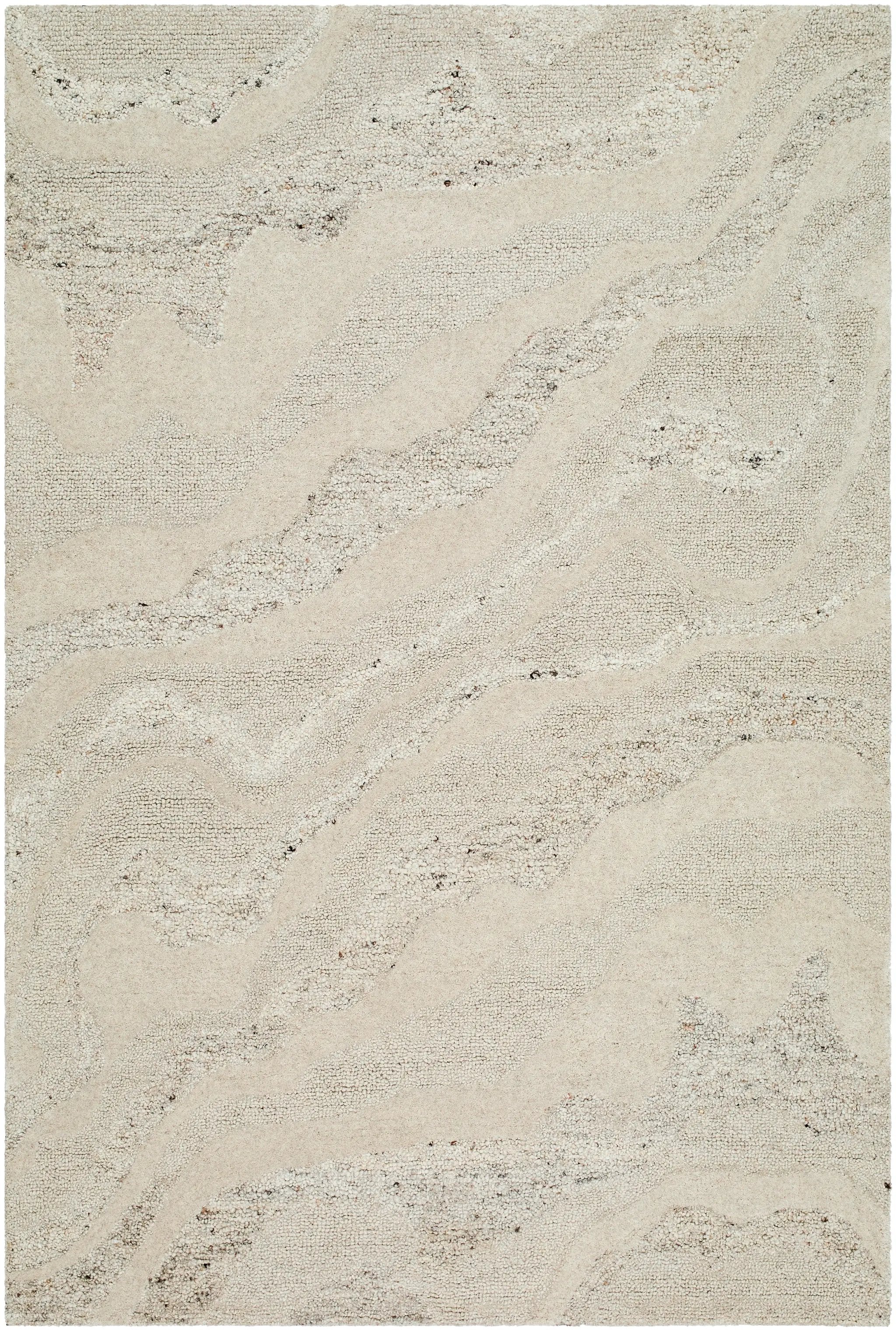 Divine DVN-2303 Ivory Area Rug by LIVABLISS