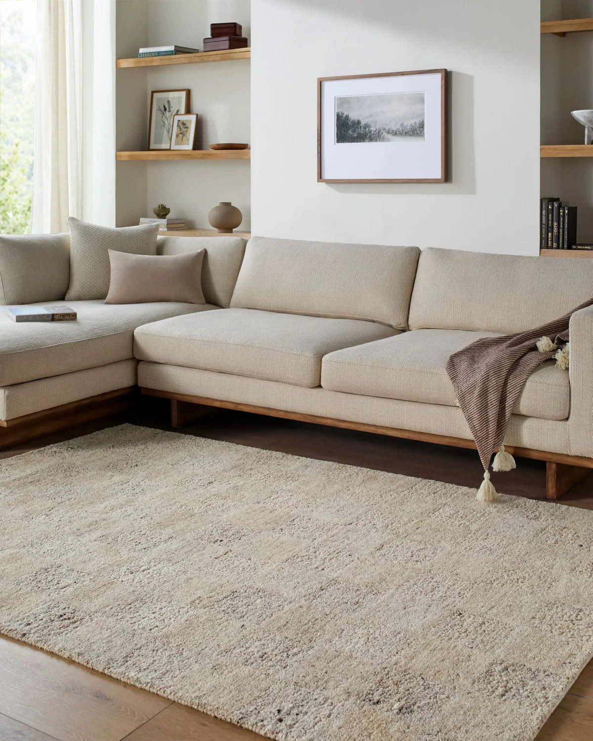LIVABLISS Divine DVN-2306 Sandstone Area Rug