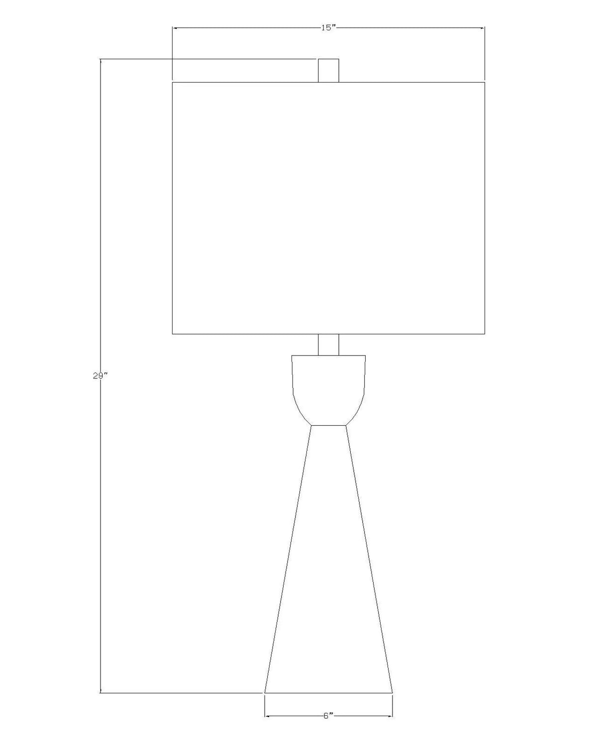 Downey DWE-001 Accent Table Lamp by LIVABLISS