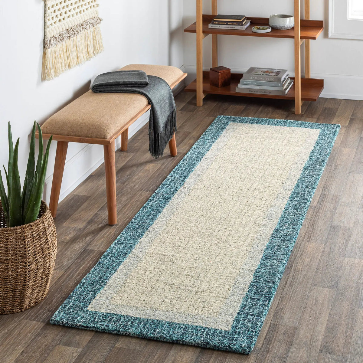 LIVABLISS Elena EAE-2300 Teal Area Rug