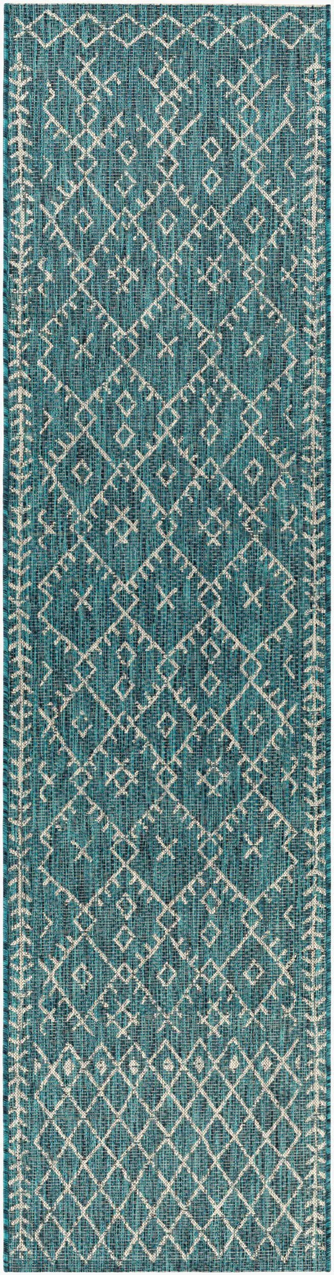 LIVABLISS Eagean EAG-2330 Aqua Area Rug