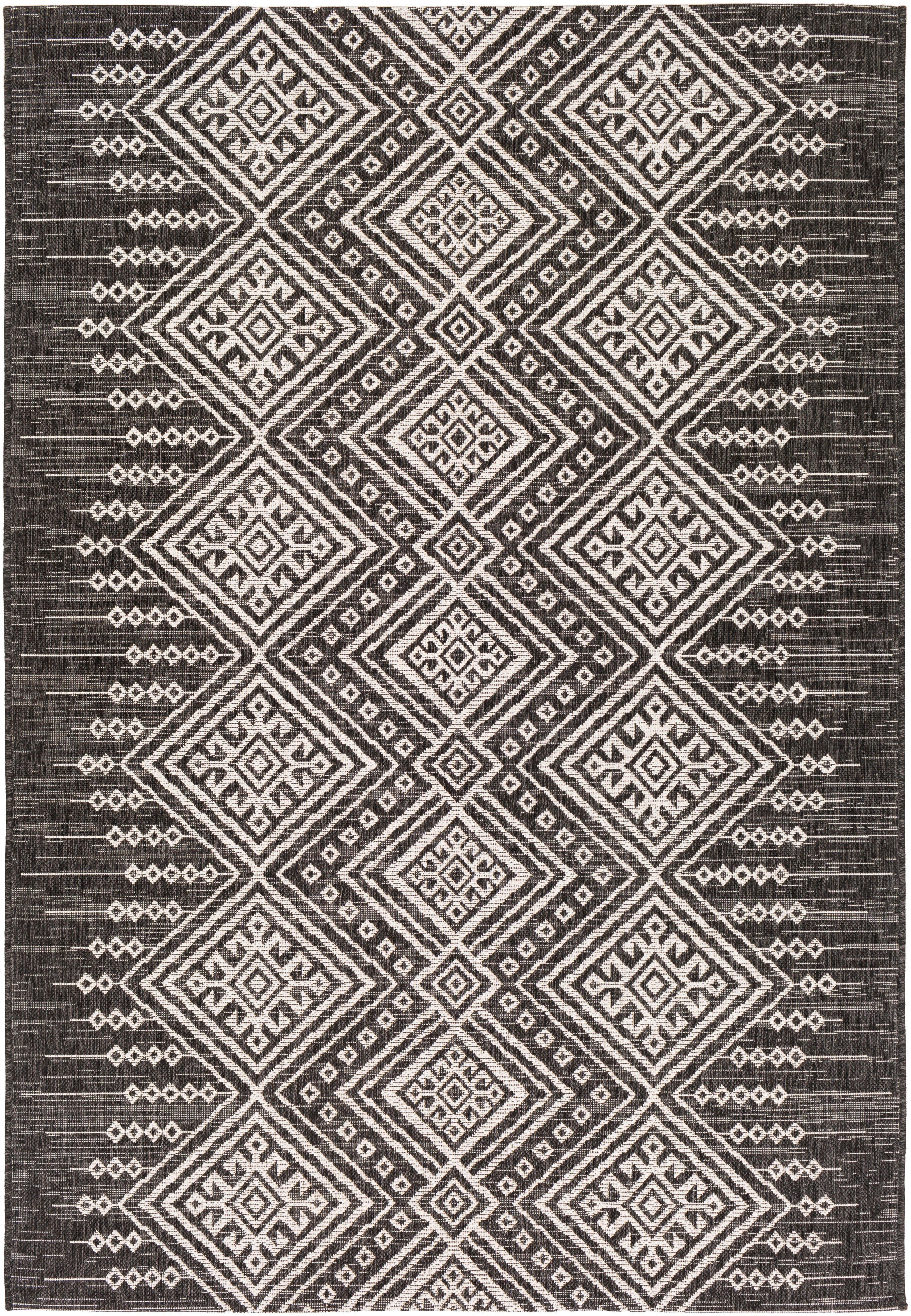 Surya Eagean EAG-2338 Black Area Rug by LIVABLISS