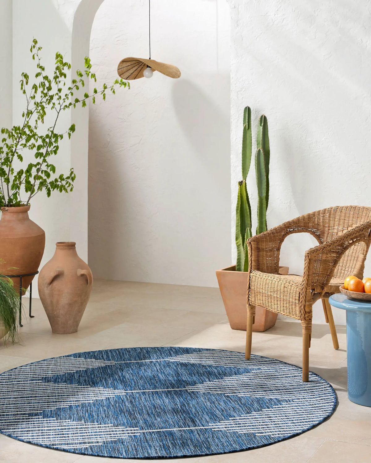 LIVABLISS Eagean EAG-2350 Blue Area Rug