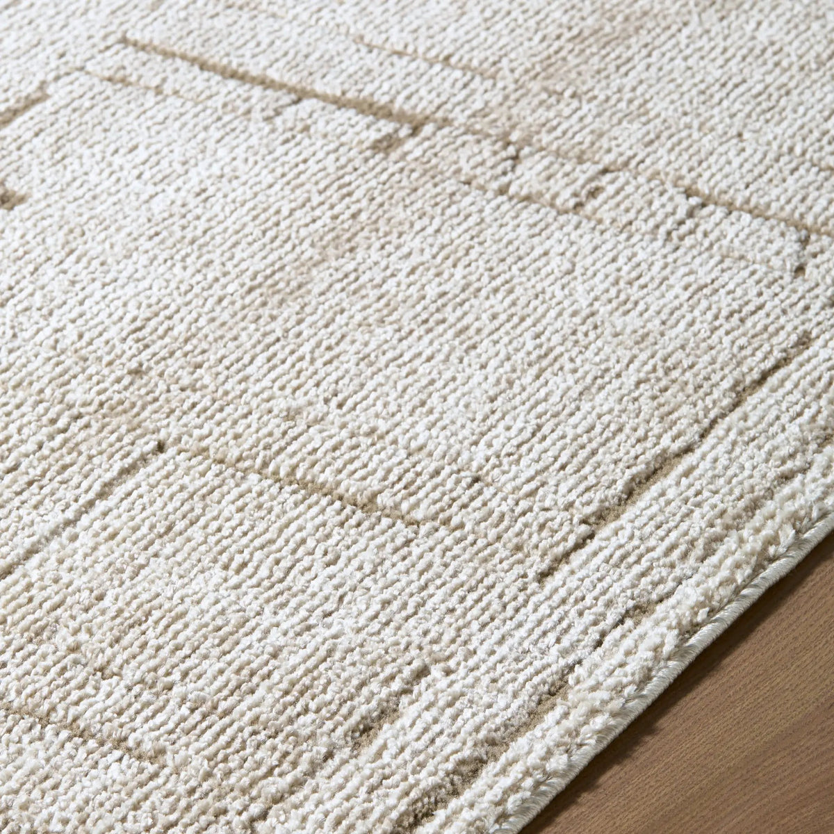 Alma EDAL-2300 Taupe Area Rug by Elle Decor x LIVABLISS