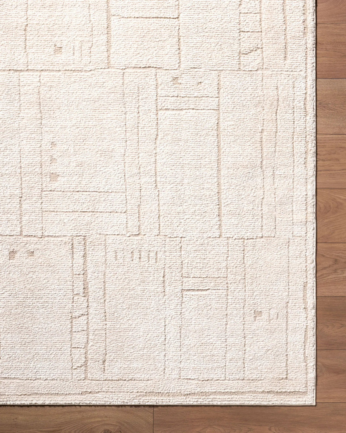 Alma EDAL-2301 Ivory Area Rug by Elle Decor x LIVABLISS