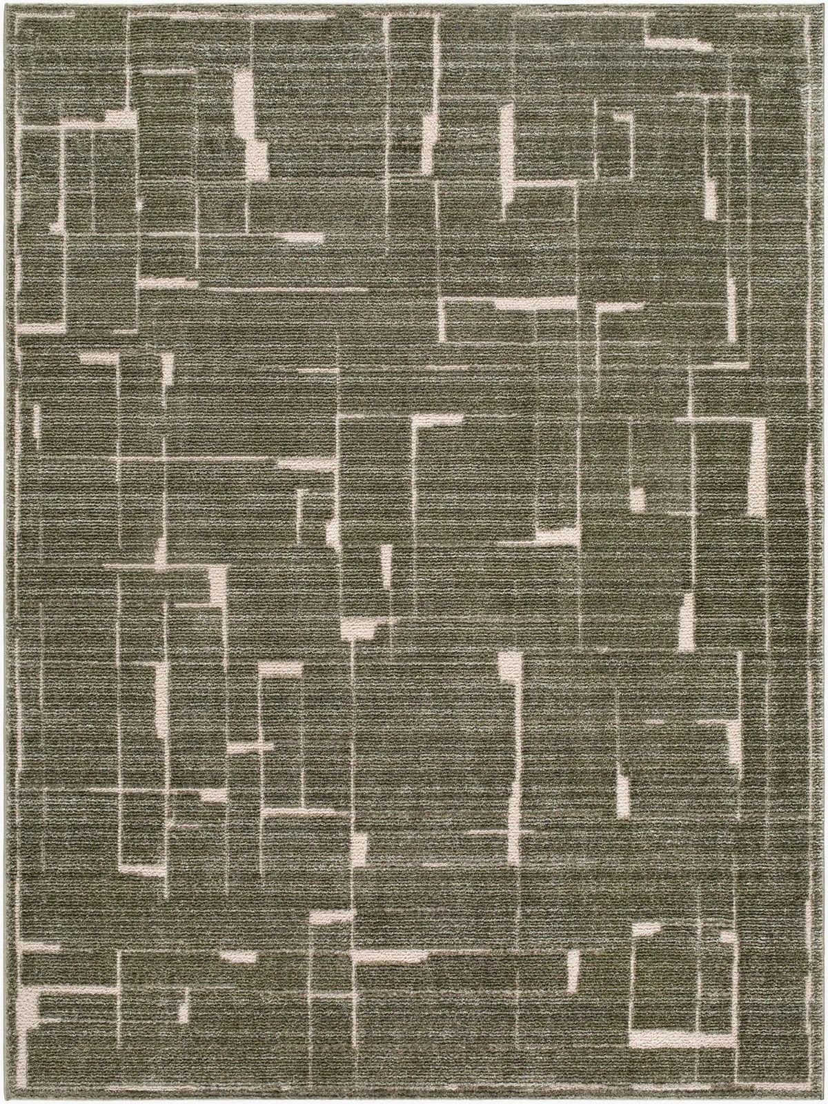 Livabliss x Elle Decor Alma EDAL-2302 Olive Area Rug