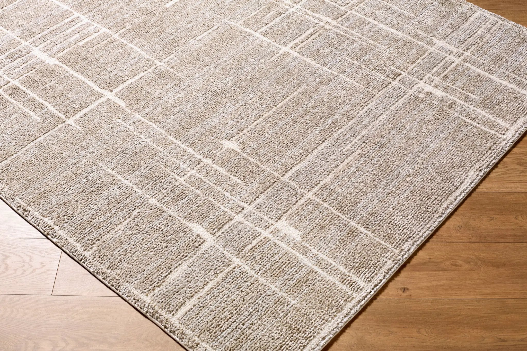 Alma EDAL-2304 Medium-Brown Area Rug by Elle Decor x LIVABLISS