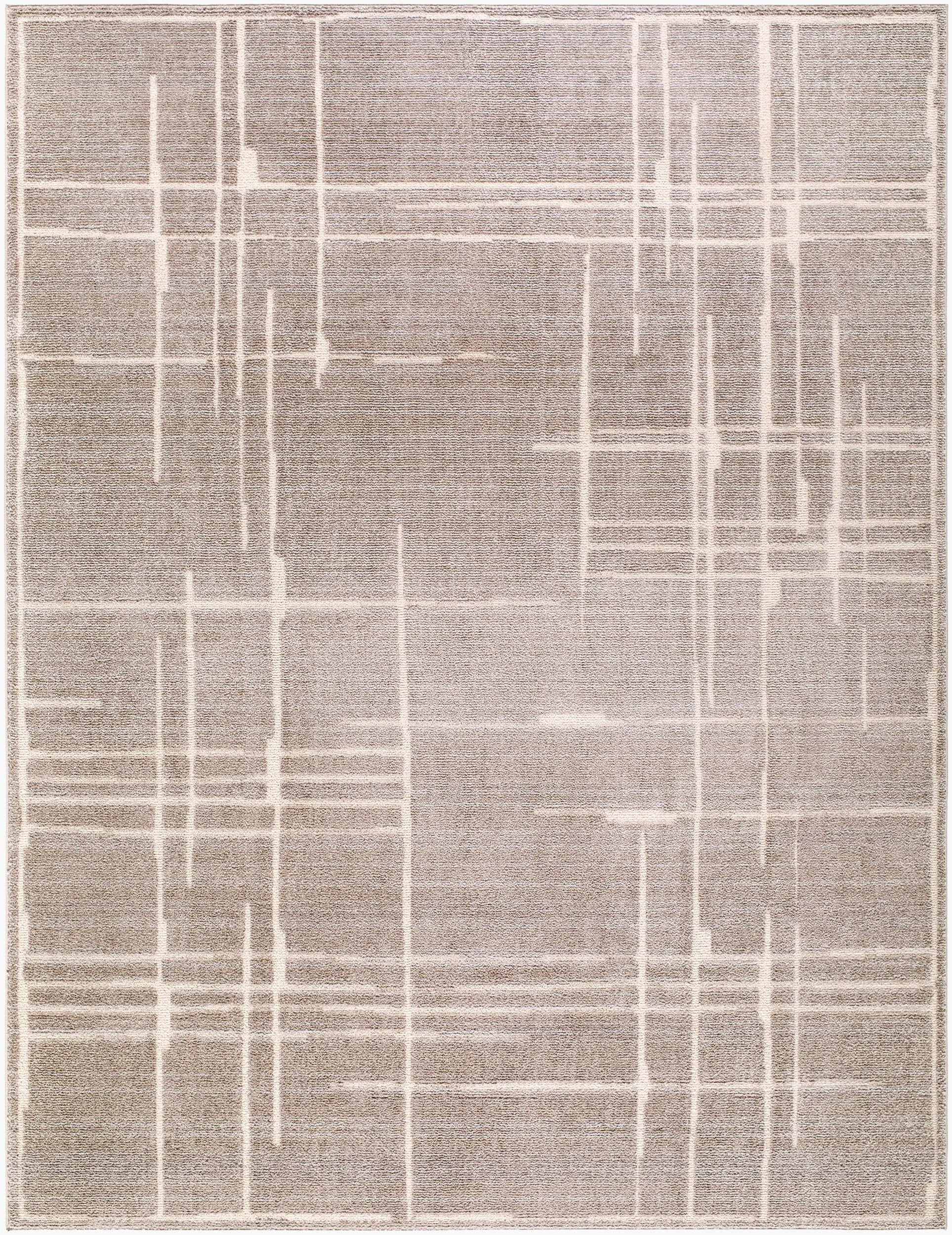 Alma EDAL-2304 Medium-Brown Area Rug by Elle Decor x LIVABLISS