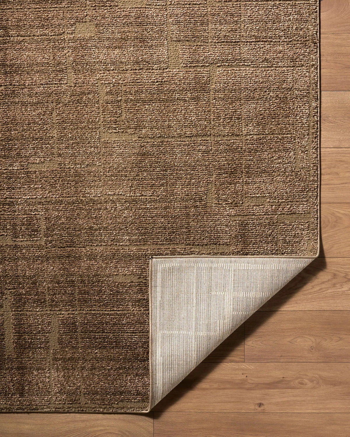 Alma EDAL-2306 Dark-Brown Area Rug by Elle Decor x LIVABLISS