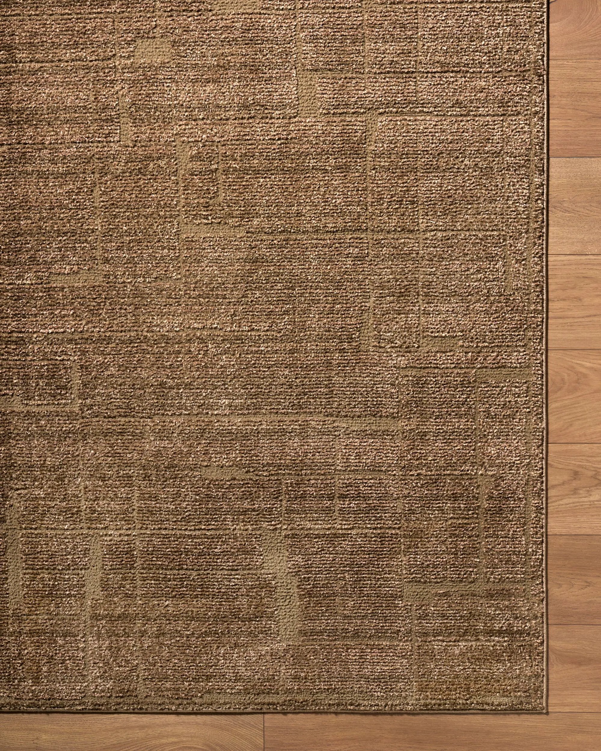 Alma EDAL-2306 Dark-Brown Area Rug by Elle Decor x LIVABLISS