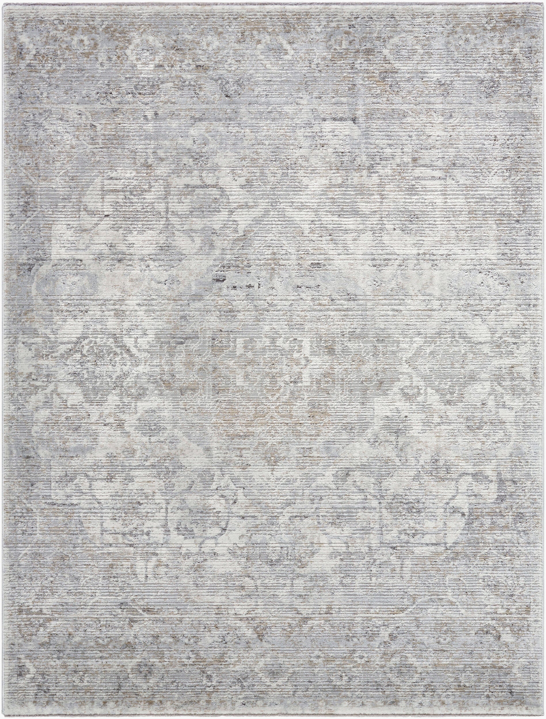 Surya Edmonton EDO-2305 Light Gray Area Rug by LIVABLISS