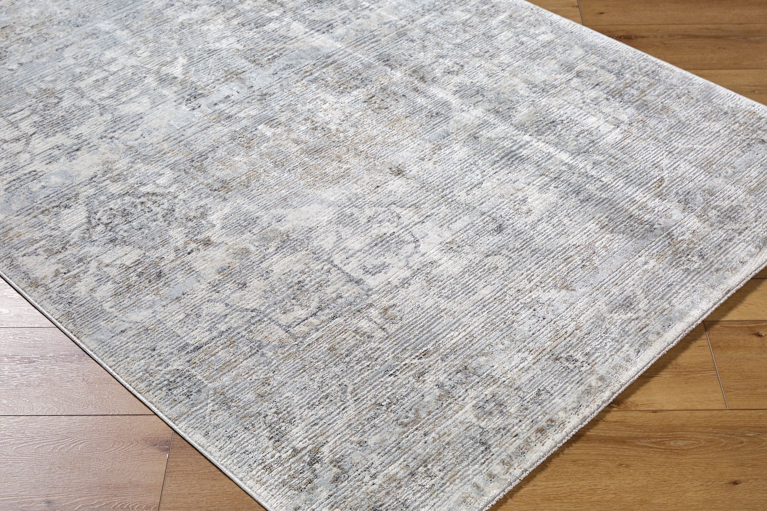 Surya Edmonton EDO-2305 Light Gray Area Rug by LIVABLISS