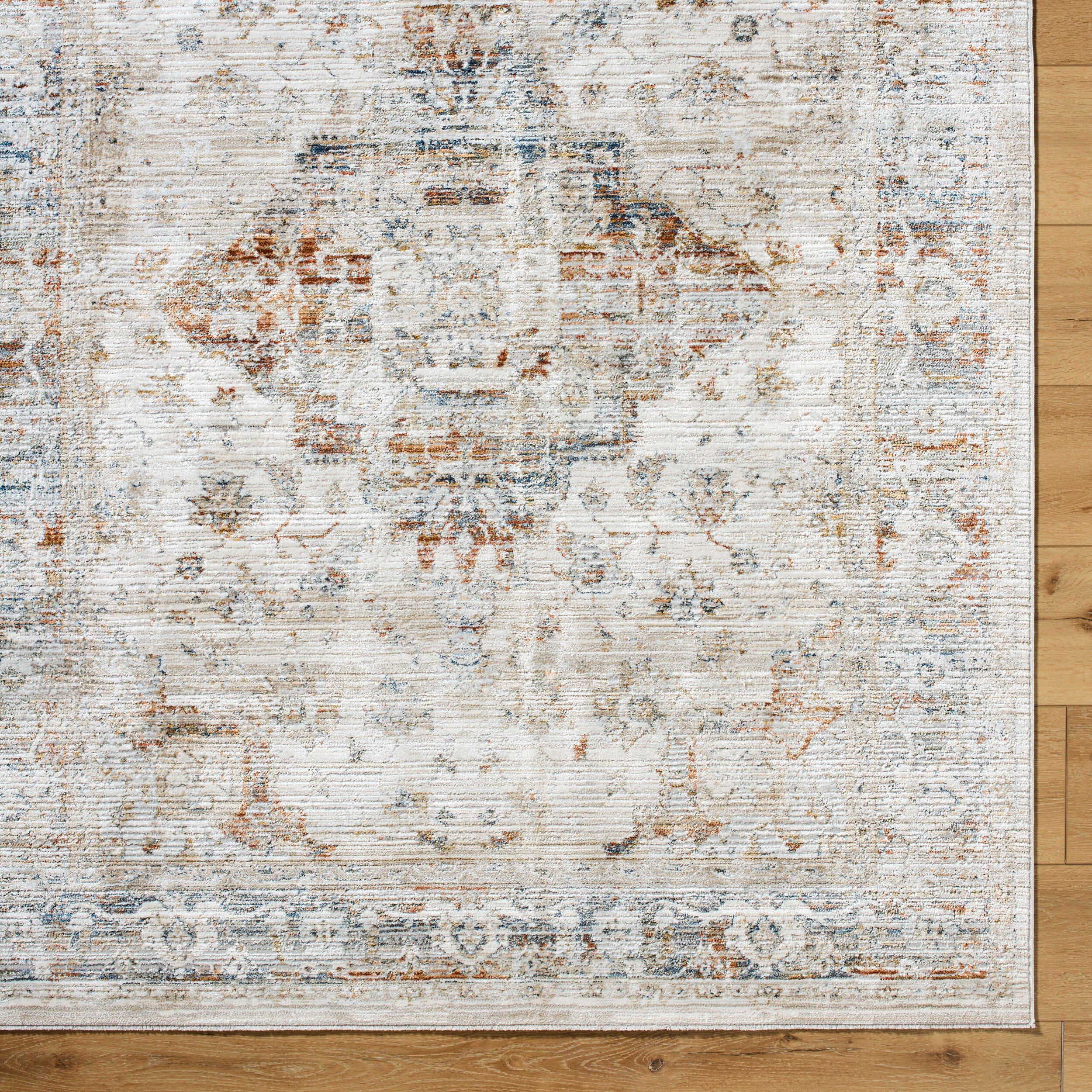 Surya Edmonton EDO-2306 Cream Area Rug by LIVABLISS