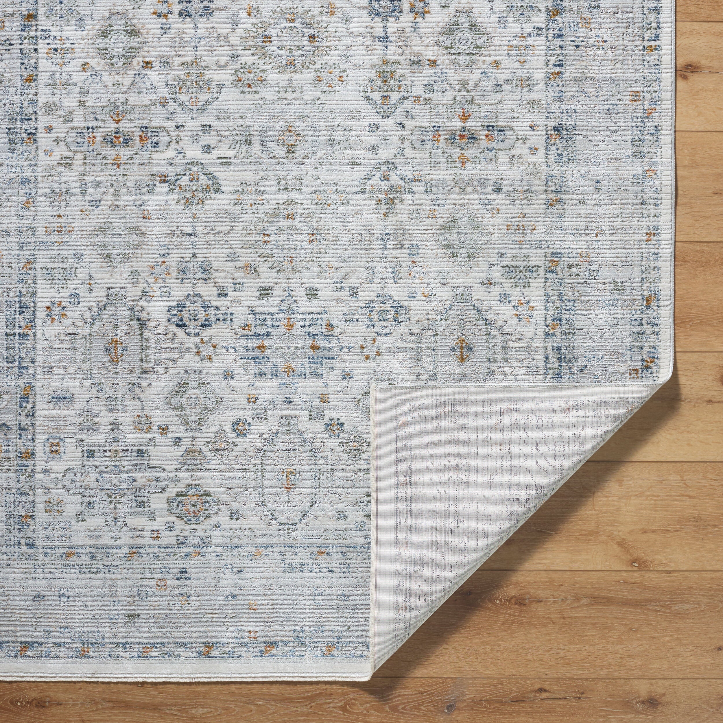 Surya Edmonton EDO-2308 Light Gray Area Rug by LIVABLISS