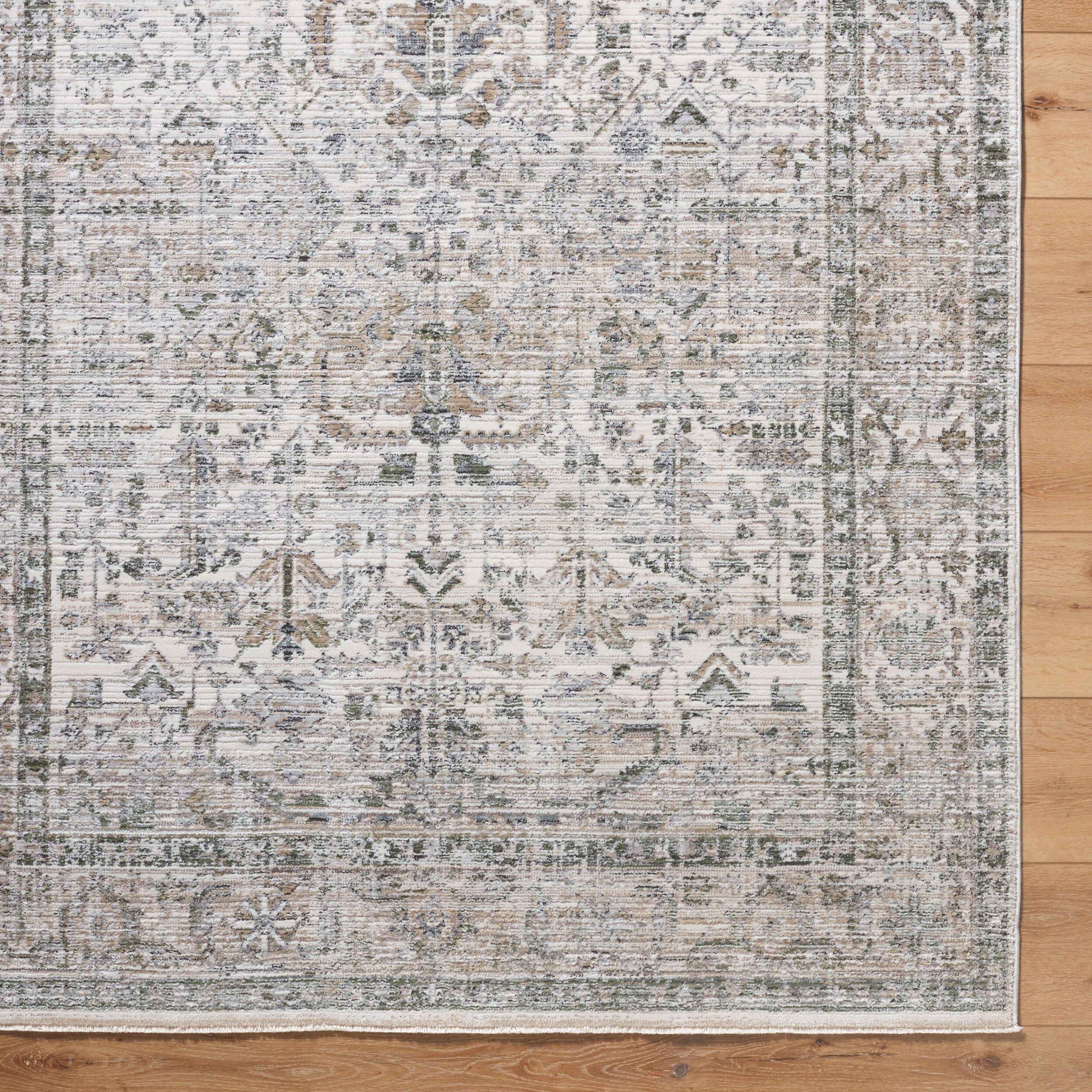 Surya Edmonton EDO-2310 Light Gray Area Rug by LIVABLISS