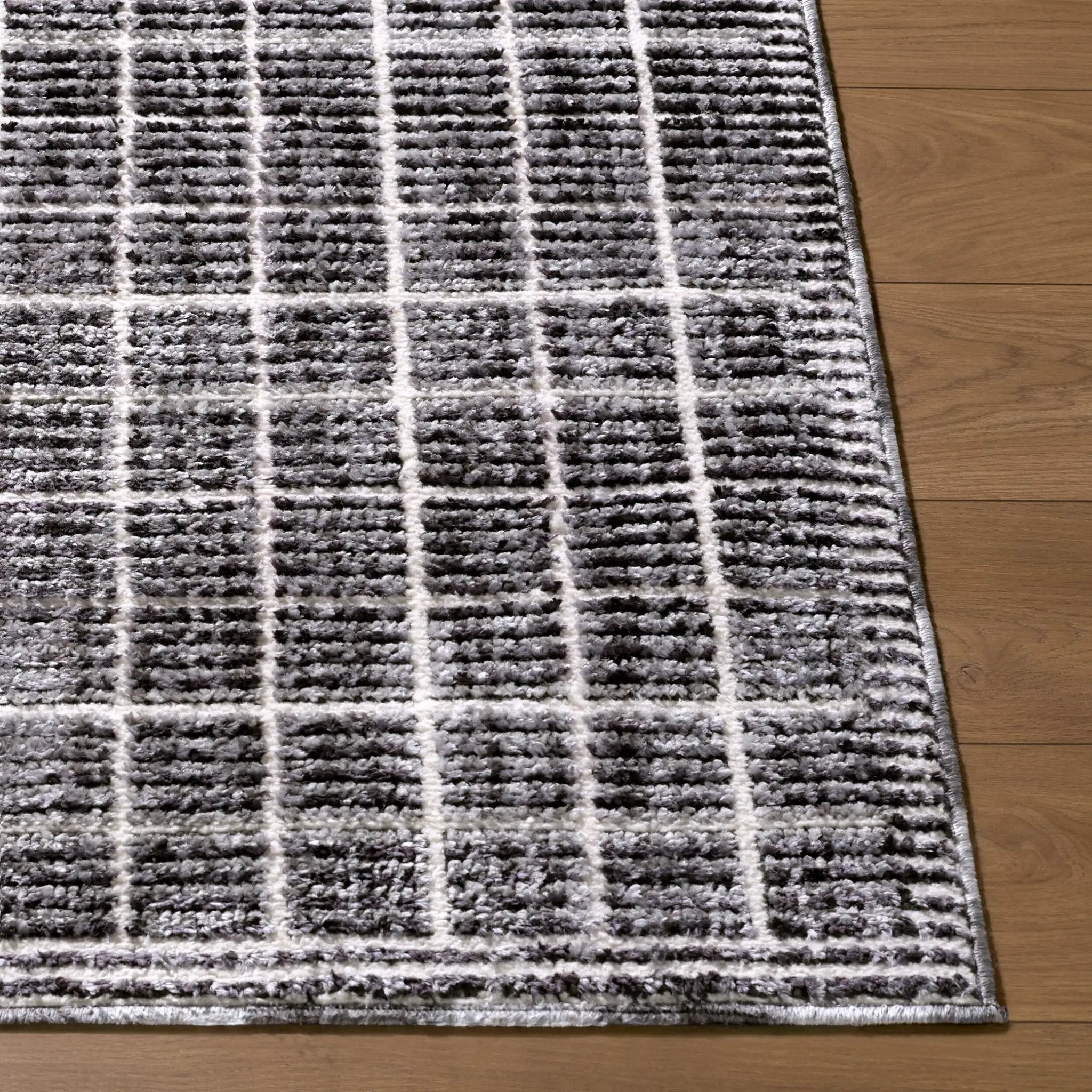 Odeon EDOD-2302 Black Area Rug by Elle Decor x LIVABLISS
