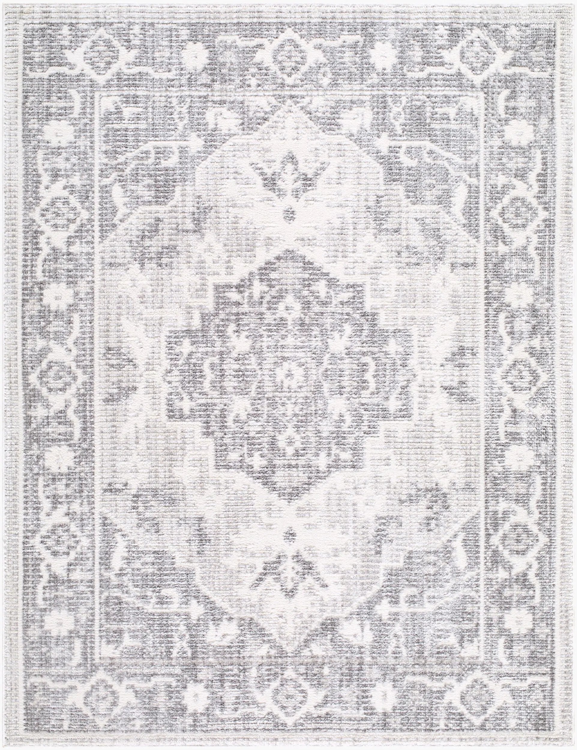 Odeon EDOD-2305 Light-Gray Area Rug by Elle Decor x LIVABLISS
