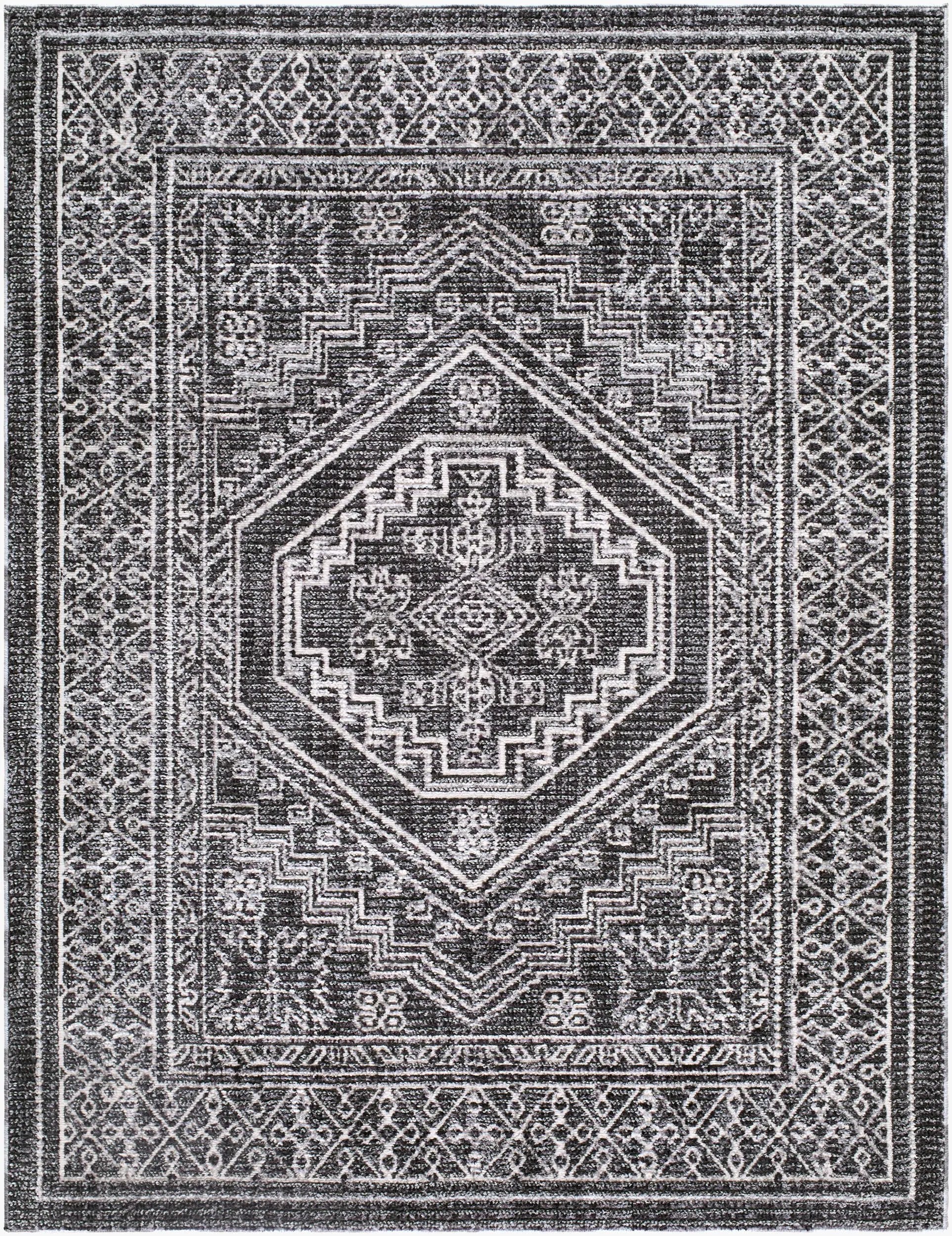Odeon EDOD-2306 Black Area Rug by Elle Decor x LIVABLISS