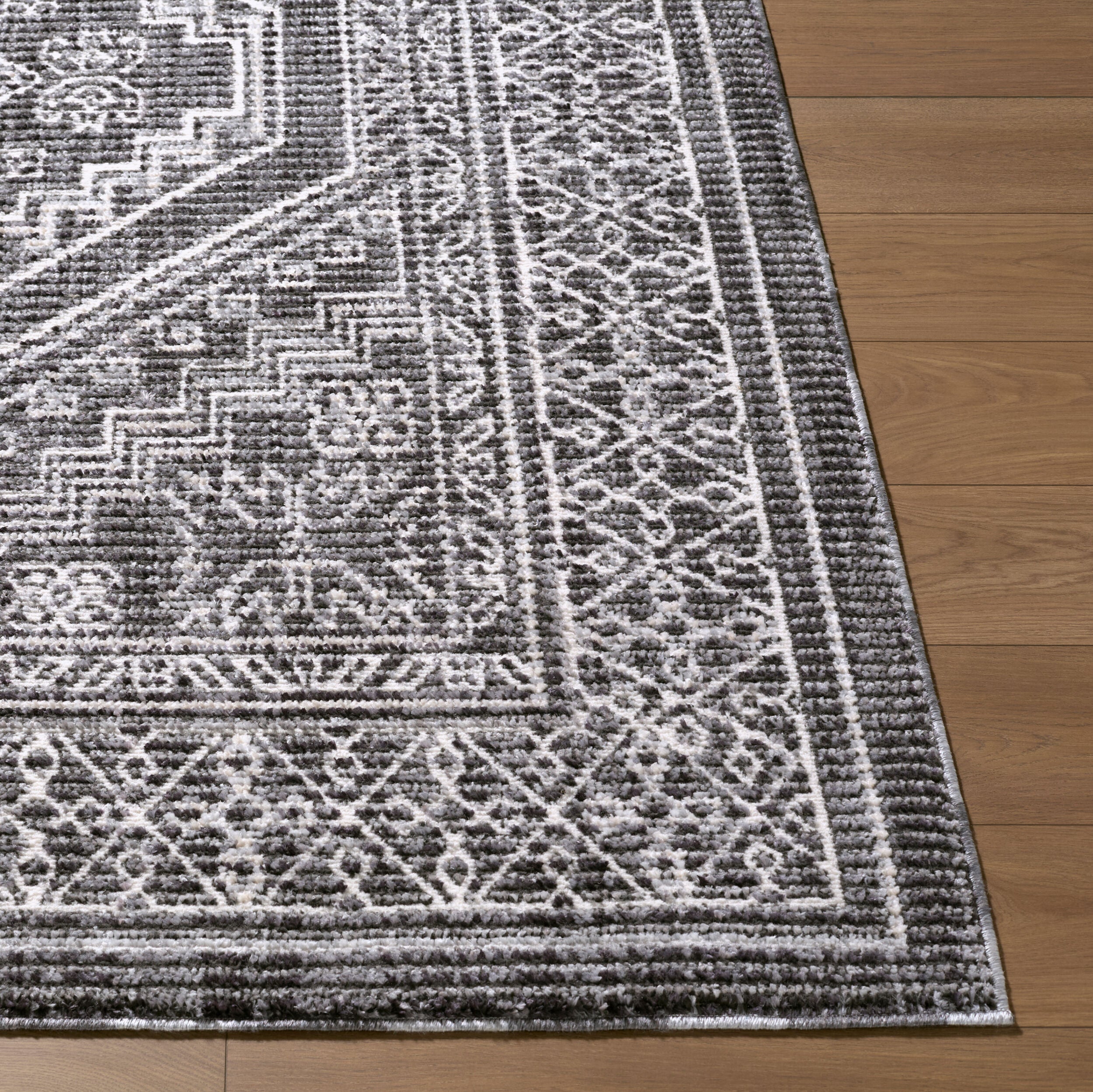 Elle Decor x Livabliss Odeon EDOD-2306 Black Area Rug