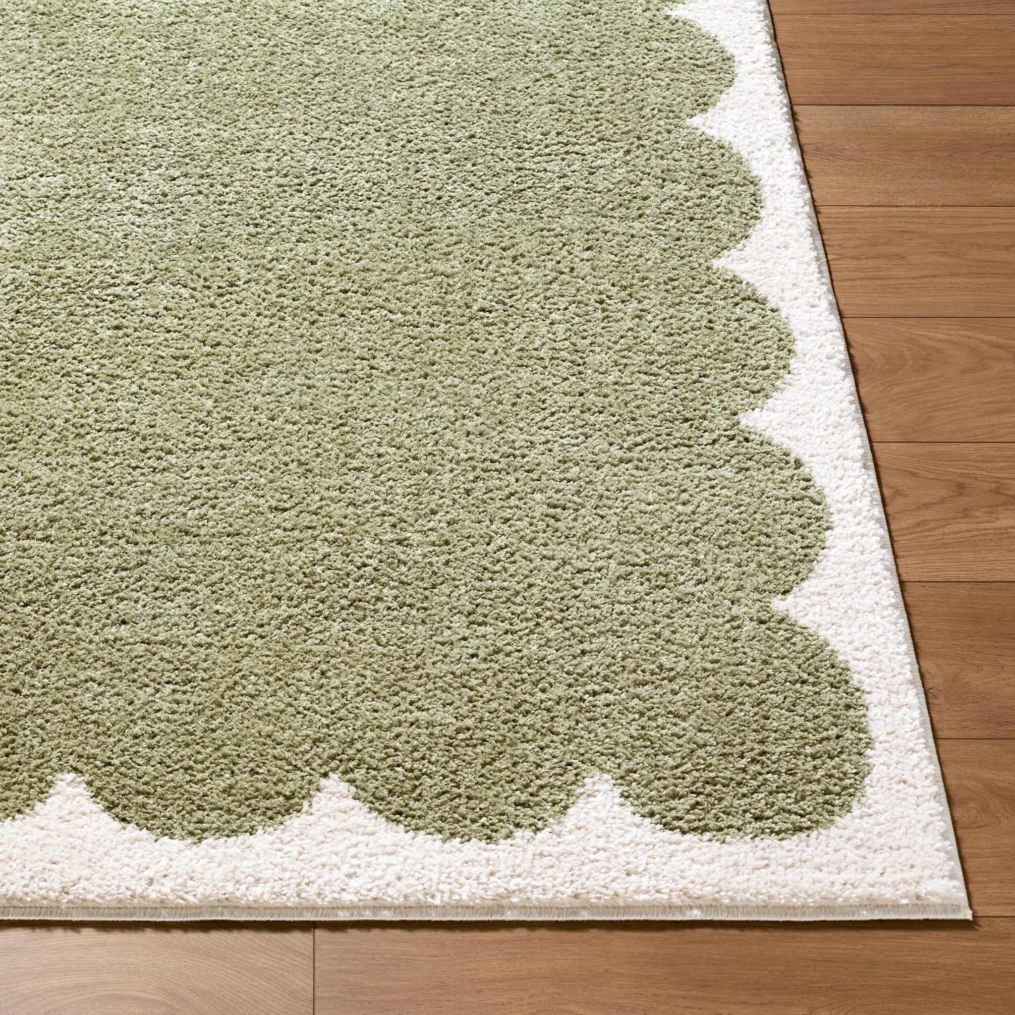 Rivoli EDRV-2303 Olive / Cream Area Rug by Elle Decor x LIVABLISS