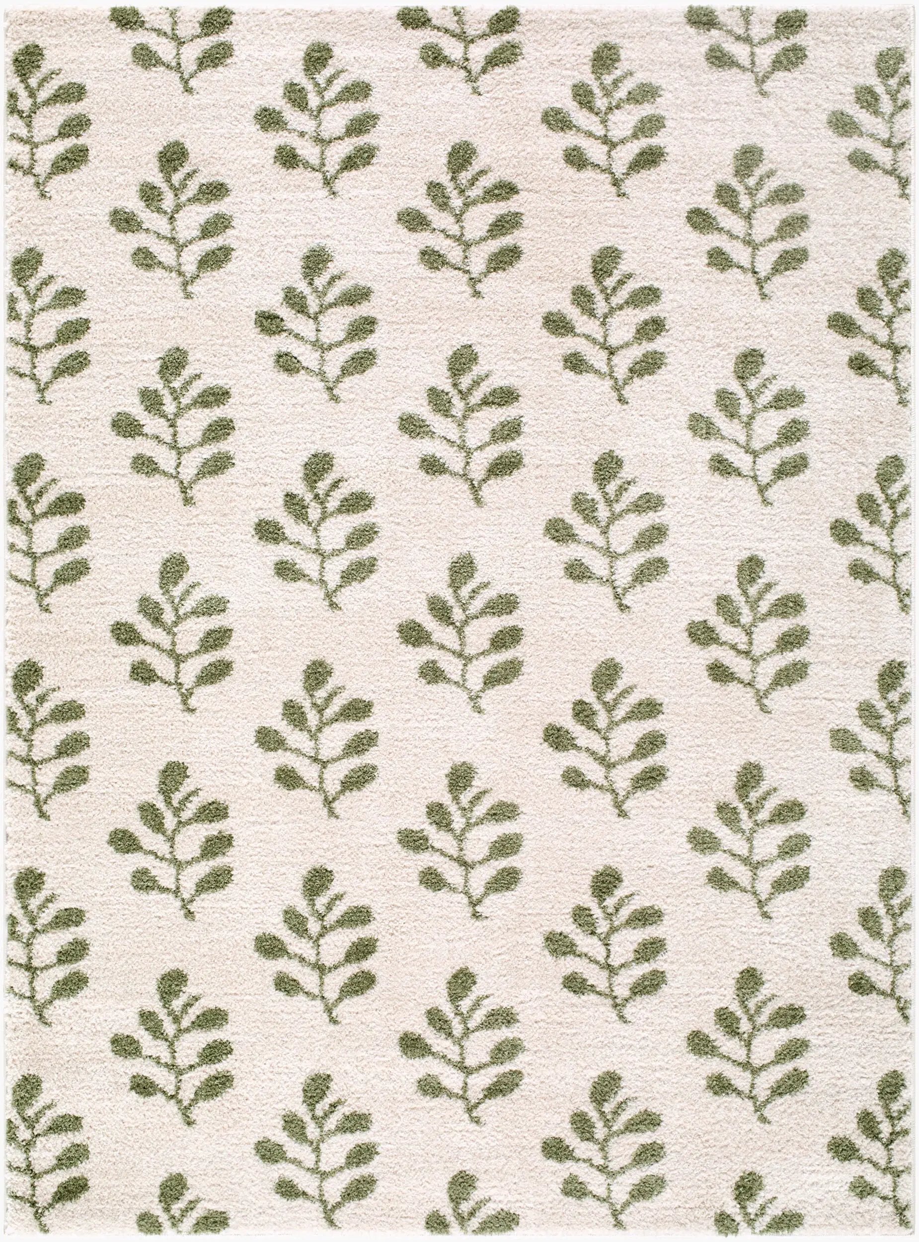 Rivoli EDRV-2304 Cream / Olive Area Rug by Elle Decor x LIVABLISS