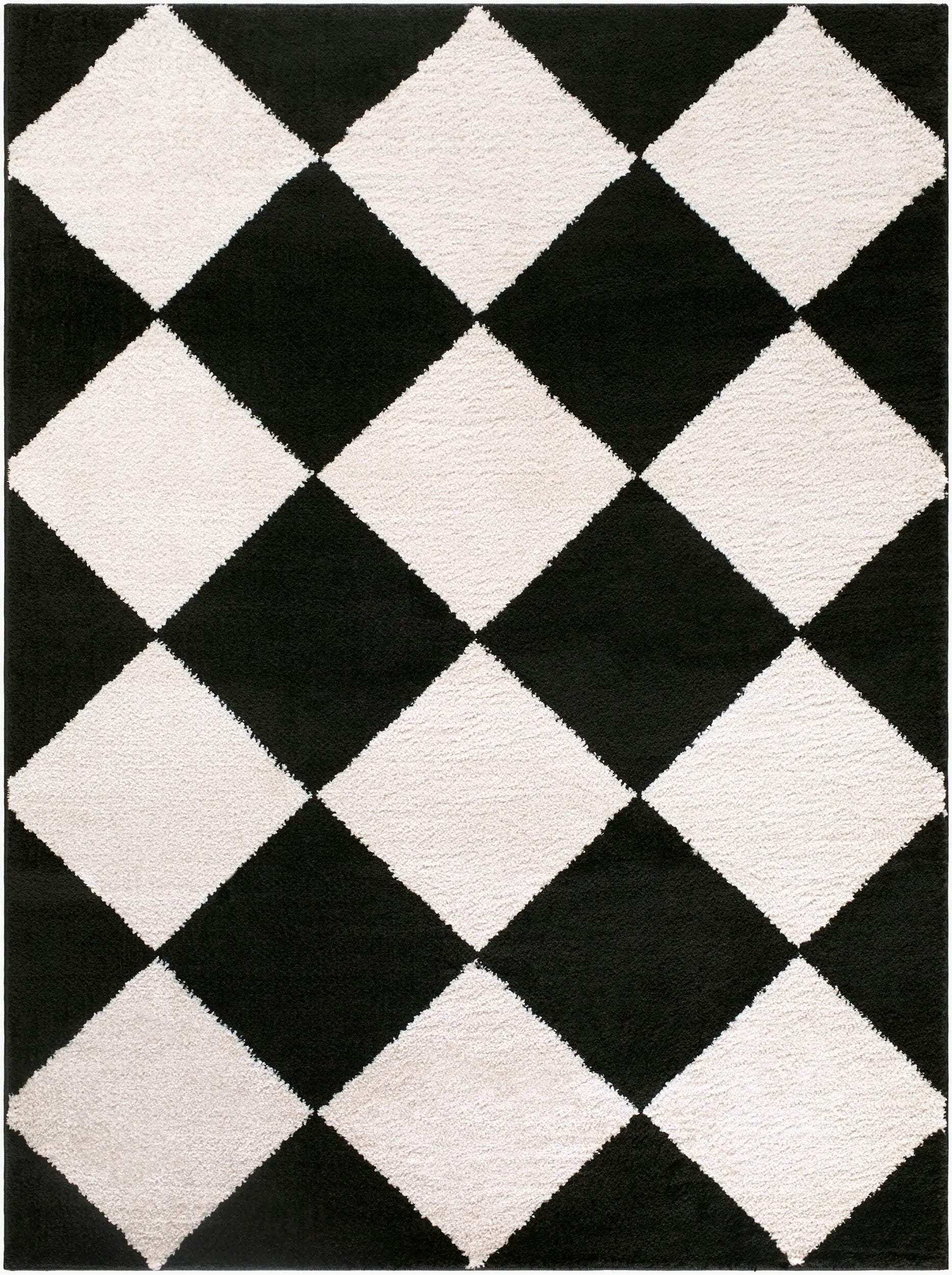 Rivoli EDRV-2305 Black / Cream Area Rug by Elle Decor x LIVABLISS