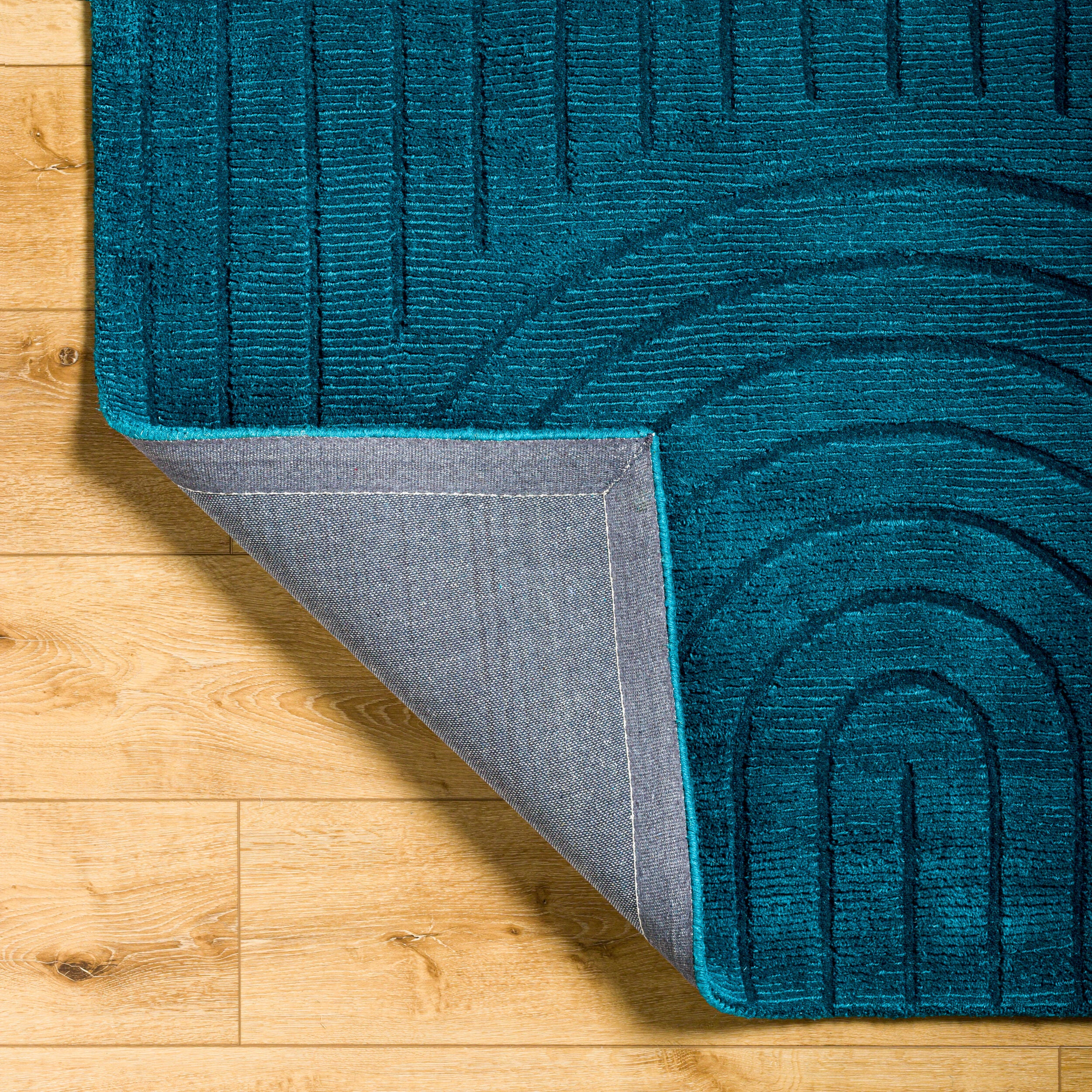 Surya Elissa EIA-2302 Deep Teal Area Rug by LIVABLISS