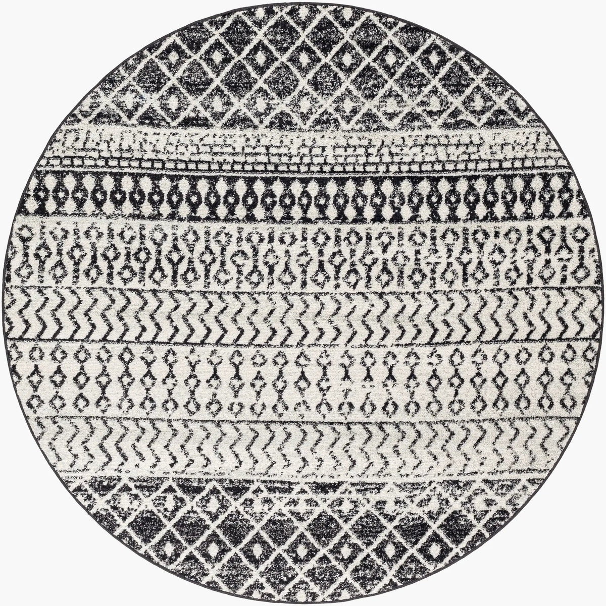 LIVABLISS Elaziz ELZ-2307 Black Area Rug