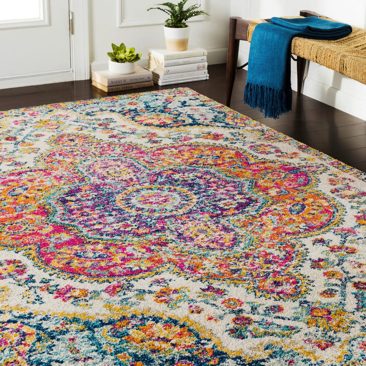 LIVABLISS Elaziz ELZ-2335 Orange Area Rug