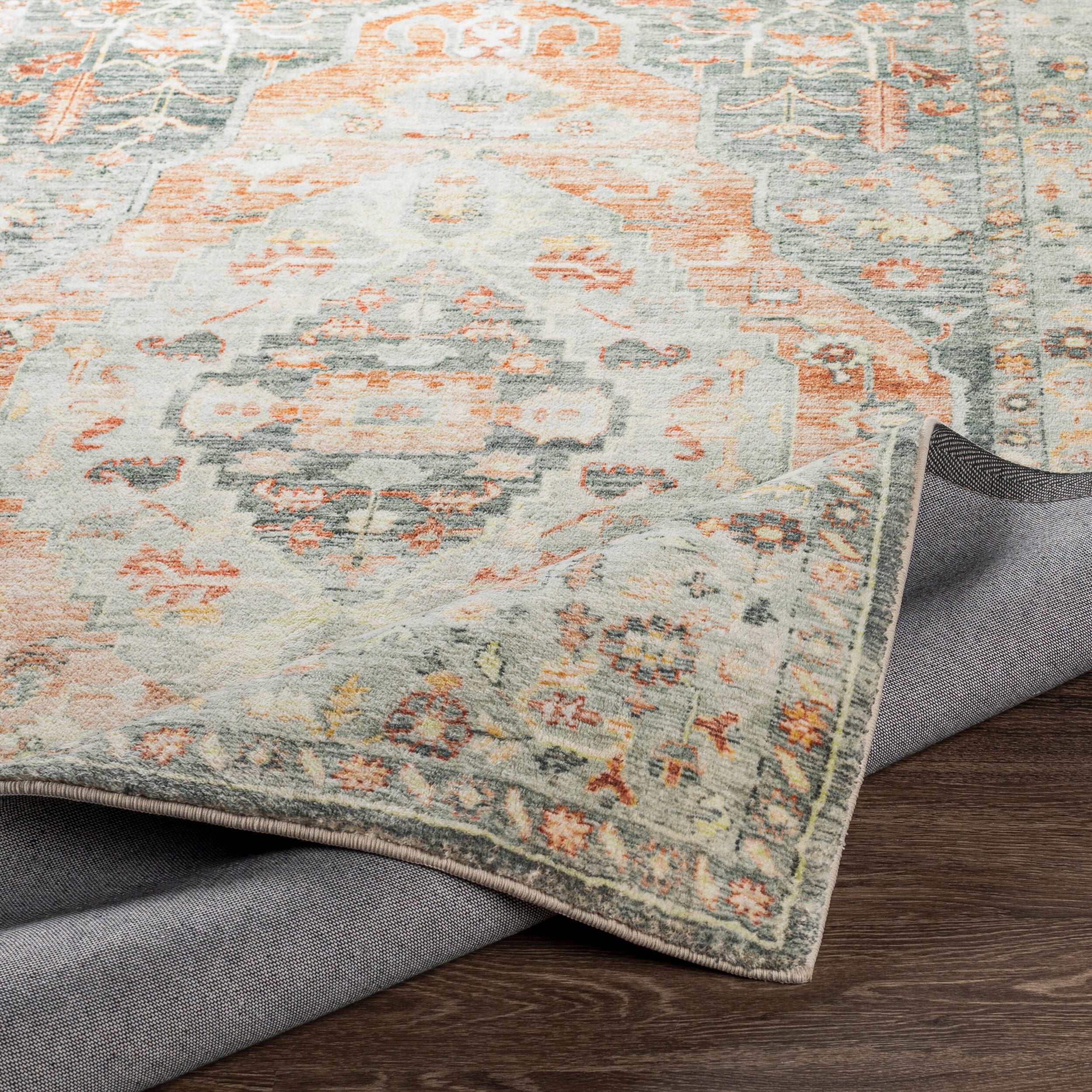 Surya Erin ERN-2306 Orange Area Rug by LIVABLISS
