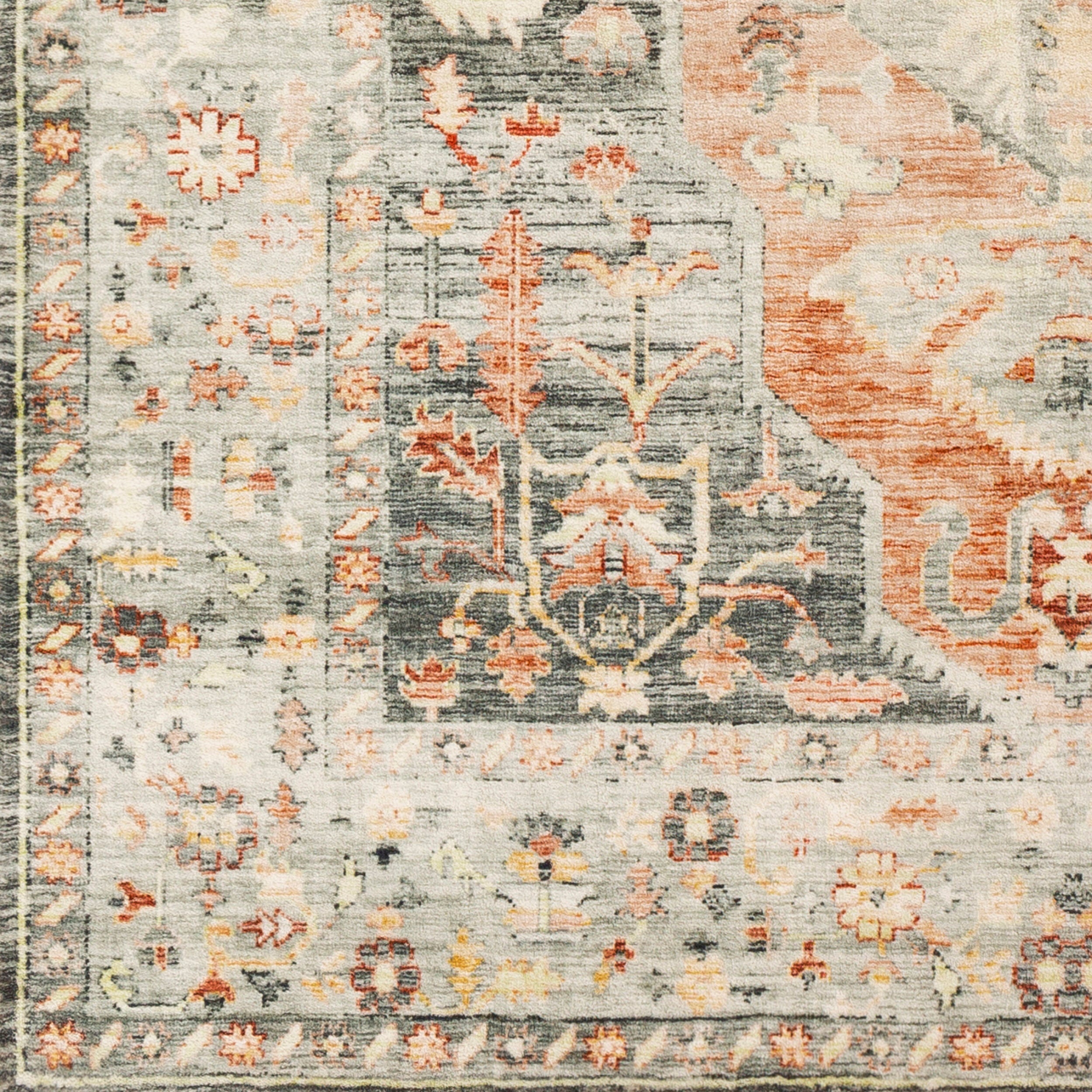 Surya Erin ERN-2306 Orange Area Rug by LIVABLISS