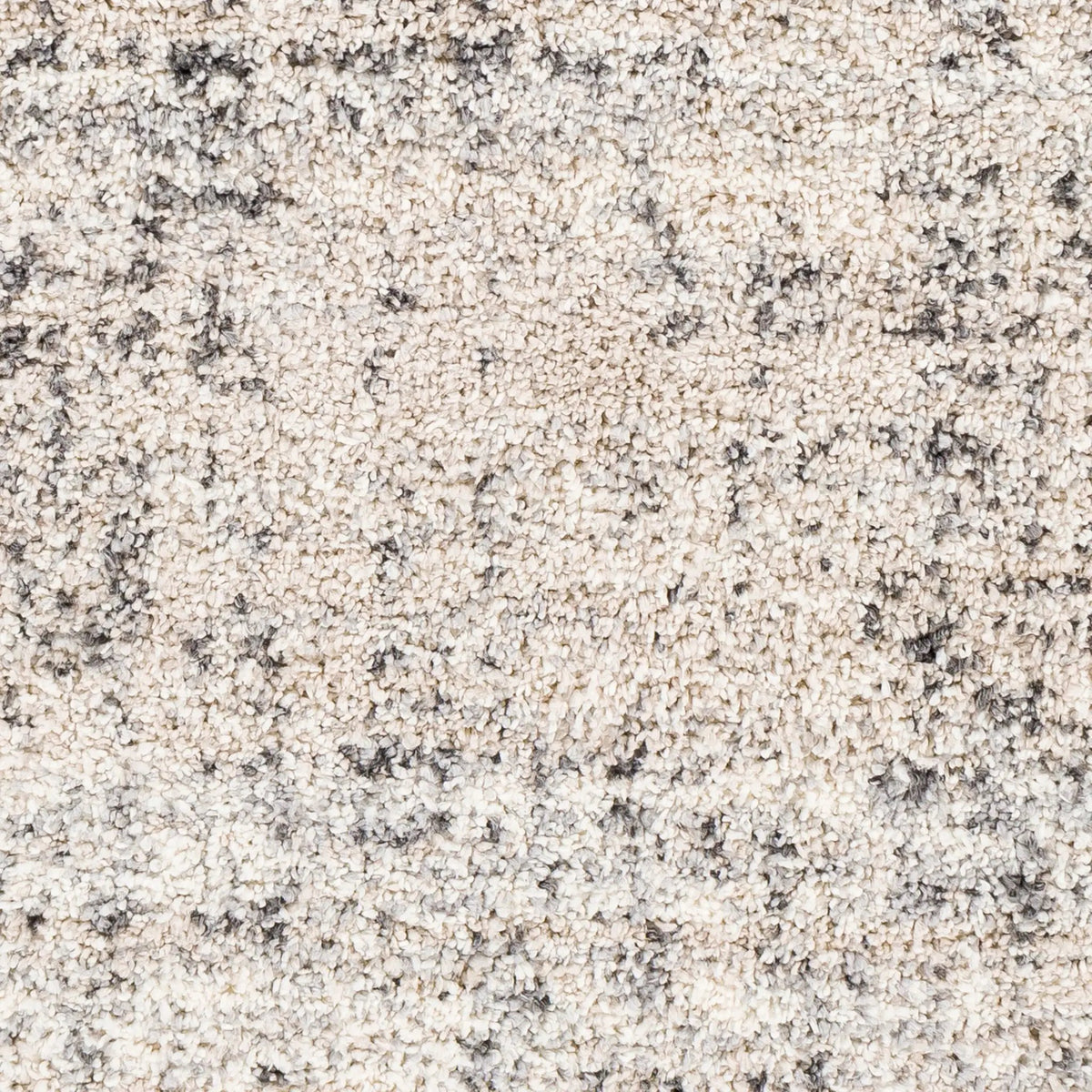 Eskimo Shag ESG-2300 Black Area Rug by LIVABLISS