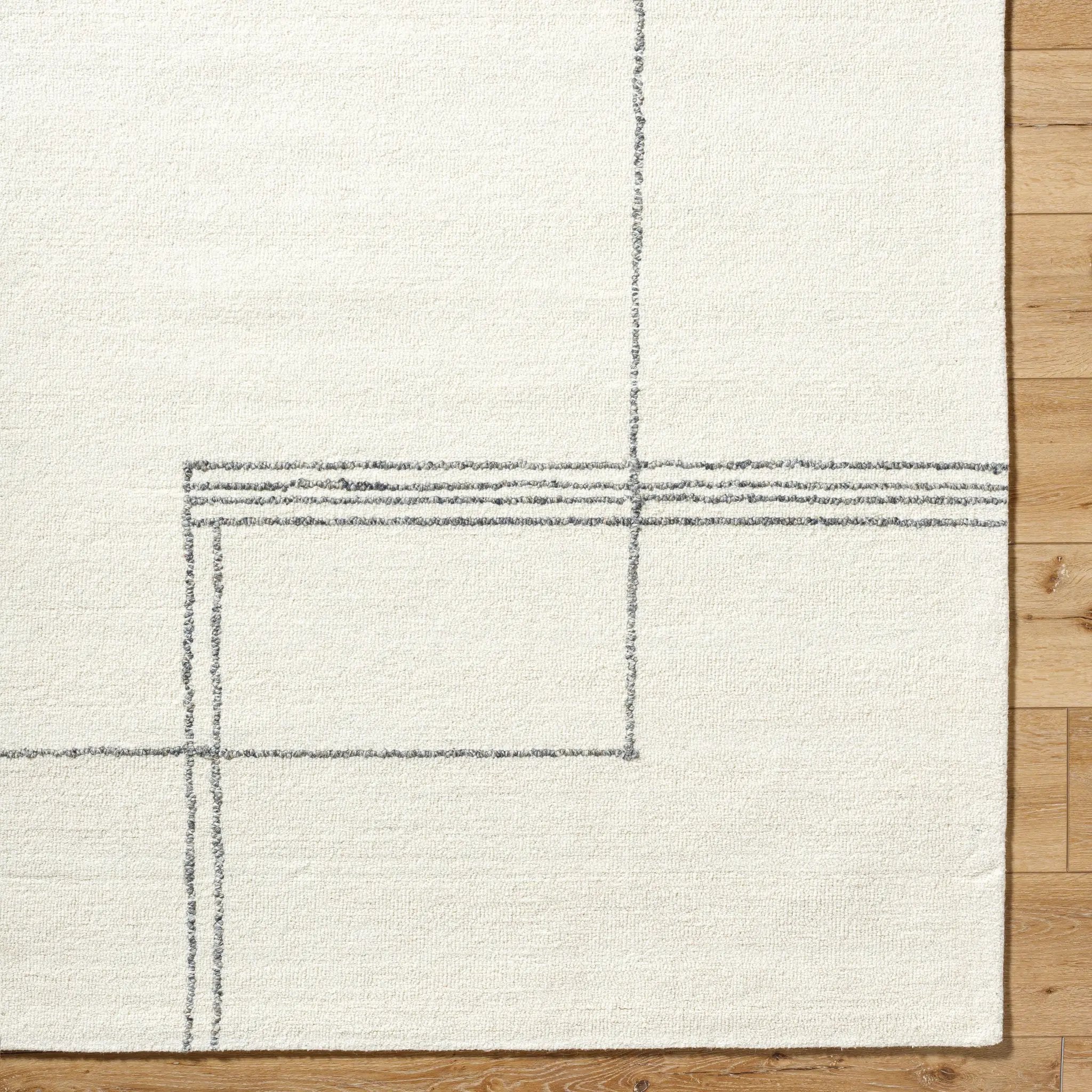 Falcao FAC-2302 Ivory Area Rug by LIVABLISS