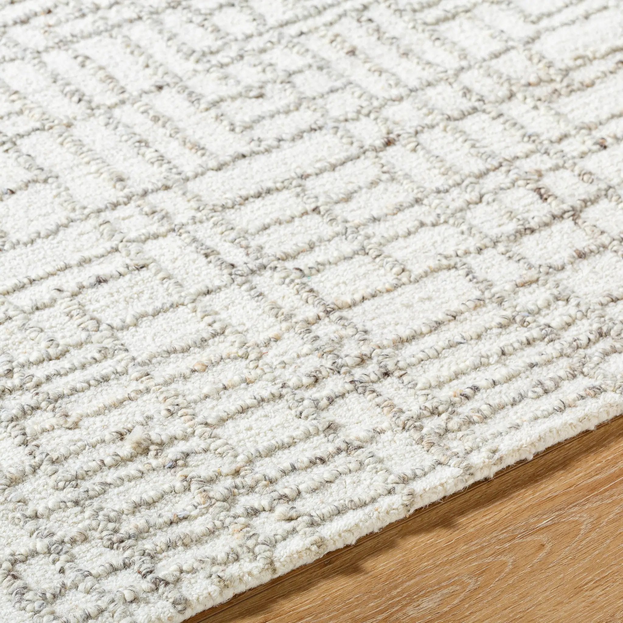 Falcao FAC-2303 Ivory Area Rug by LIVABLISS
