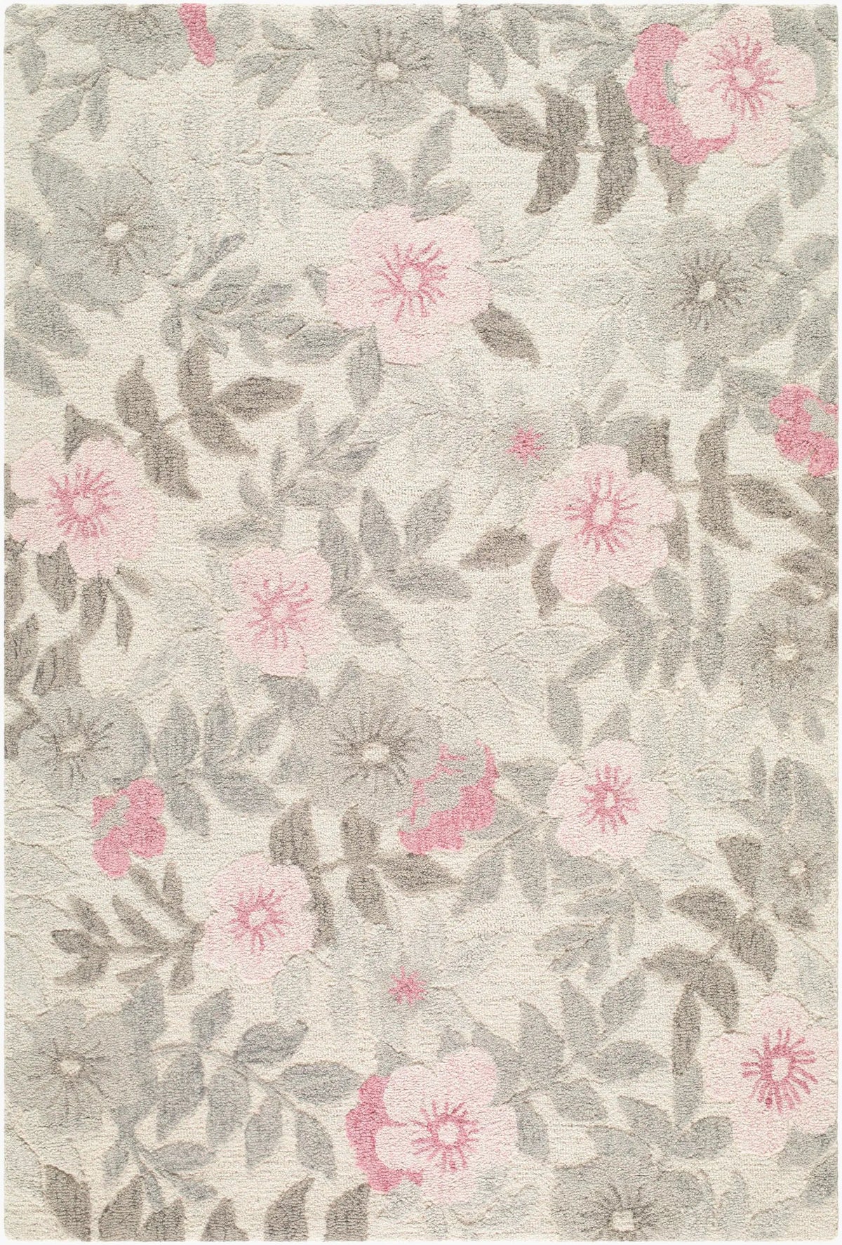 LIVABLISS Fabian FBI-2300 Soft-Gray Area Rug